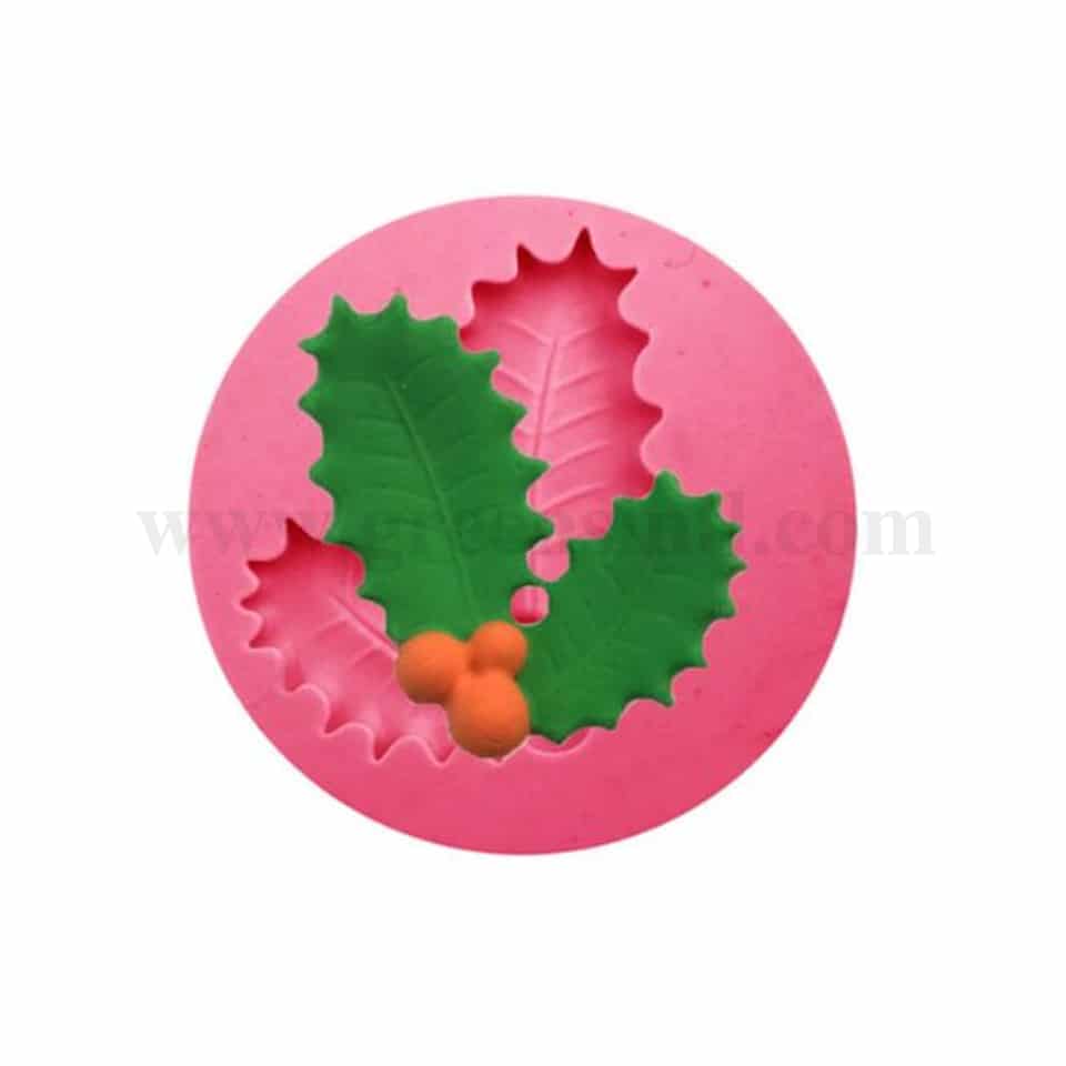 GREENS Holy Leaf Silicone Mould 53 x 53 mm