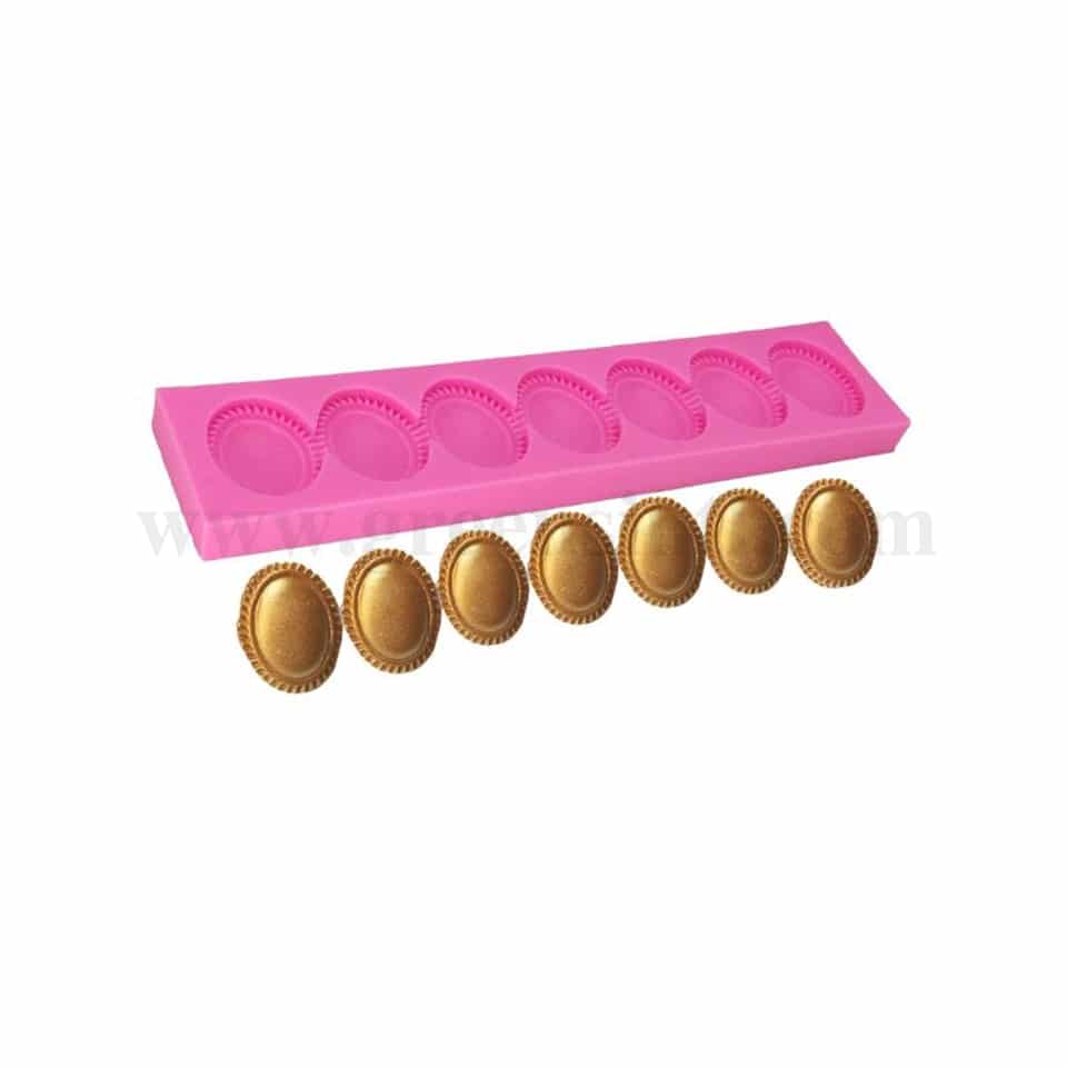 GREENS Jewel Border Cake Silicone Mould 185 x 40 mm