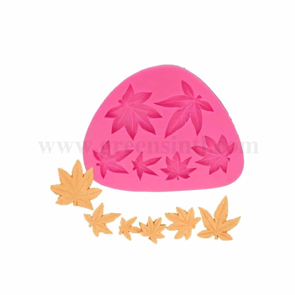 GREENS Maple Leaf Cake Silicone Mould 104 x 96 mm