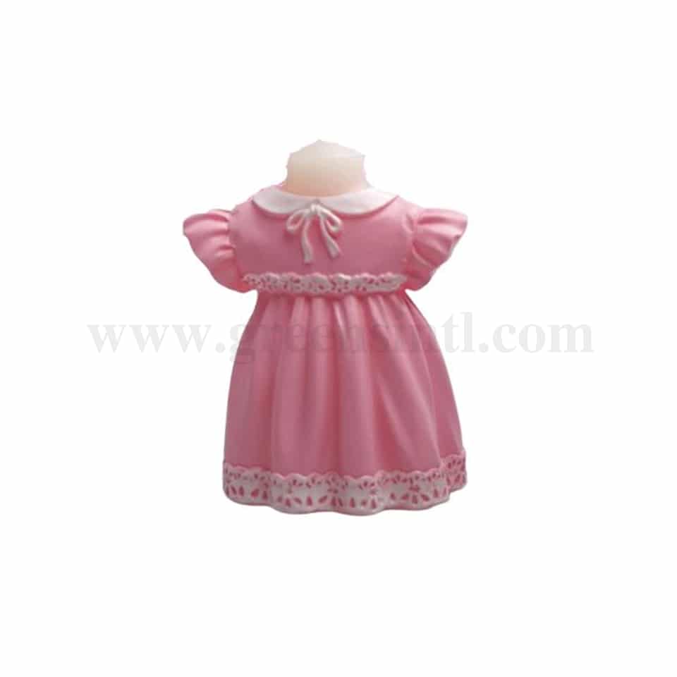 GREENS 3D Girl Dress Silicone Mould 60 x 56 mm