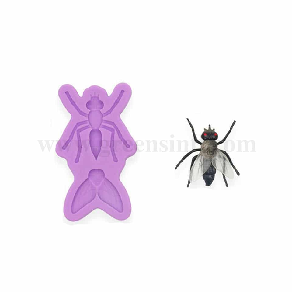 GREENS Silicone Mould Fly 91 x 55 x 9 mm