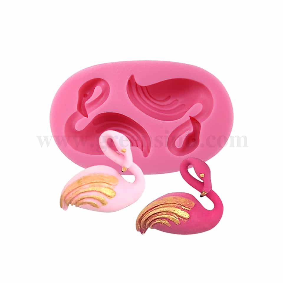 GREENS Silicone Mould Flamingo 78 x 48 x 18 mm