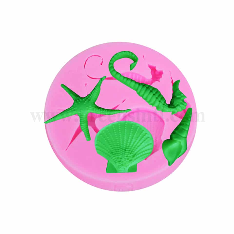 GREENS Silicone Mould Sea Theme 78 x 10 mm