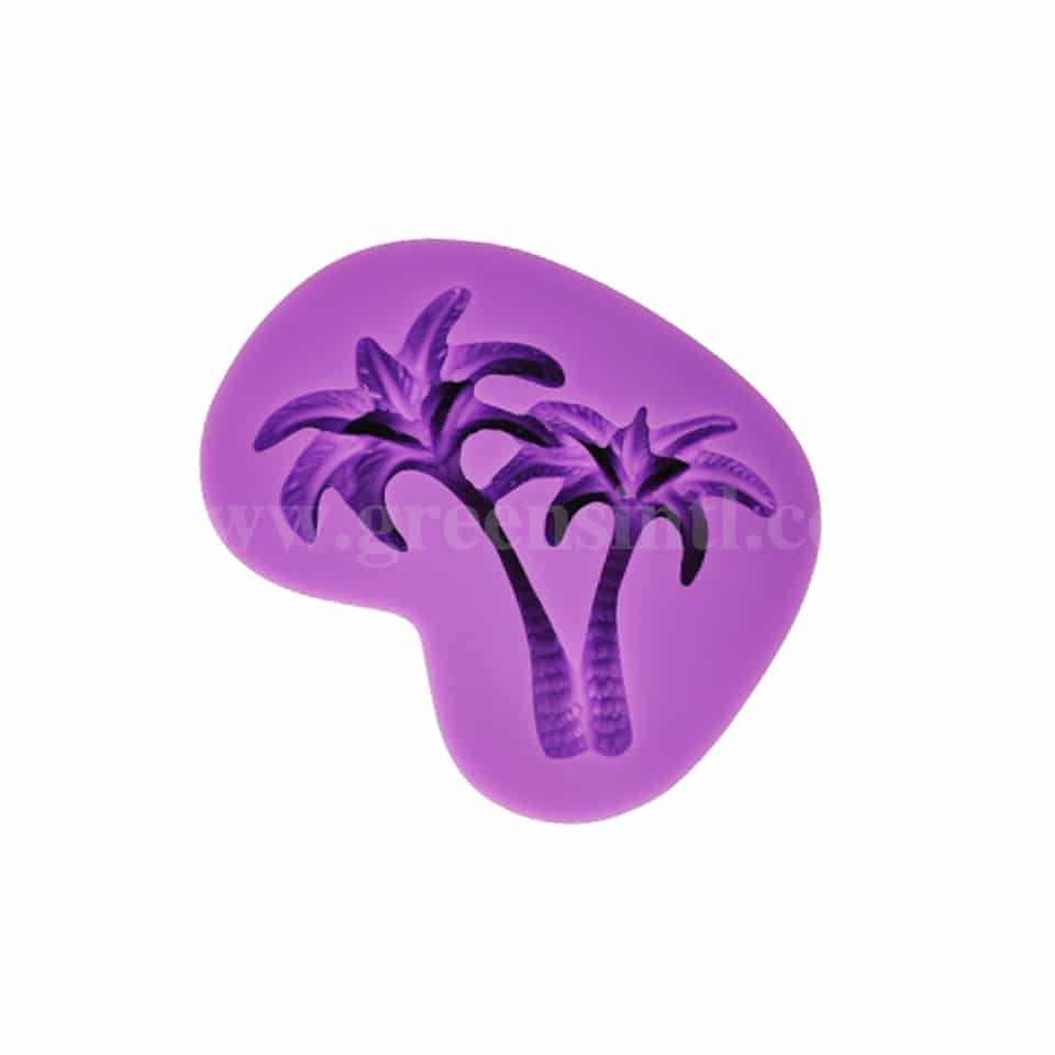 GREENS Silicone Mould Palm Tree 57 x 75 x 15 mm
