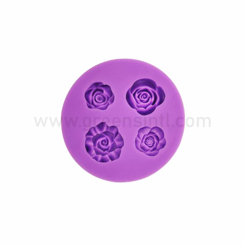 GREENS Silicone Mould Flowers 77 x 13 mm
