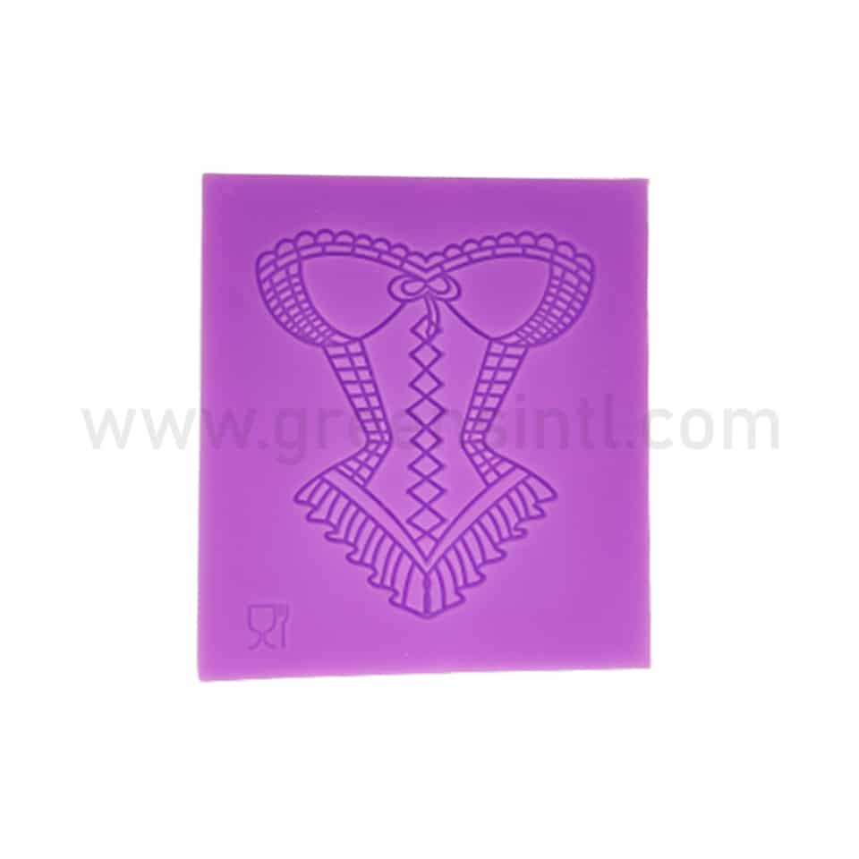 GREENS Silicone Mould Lace Mat 60 x 55 x 5 mm