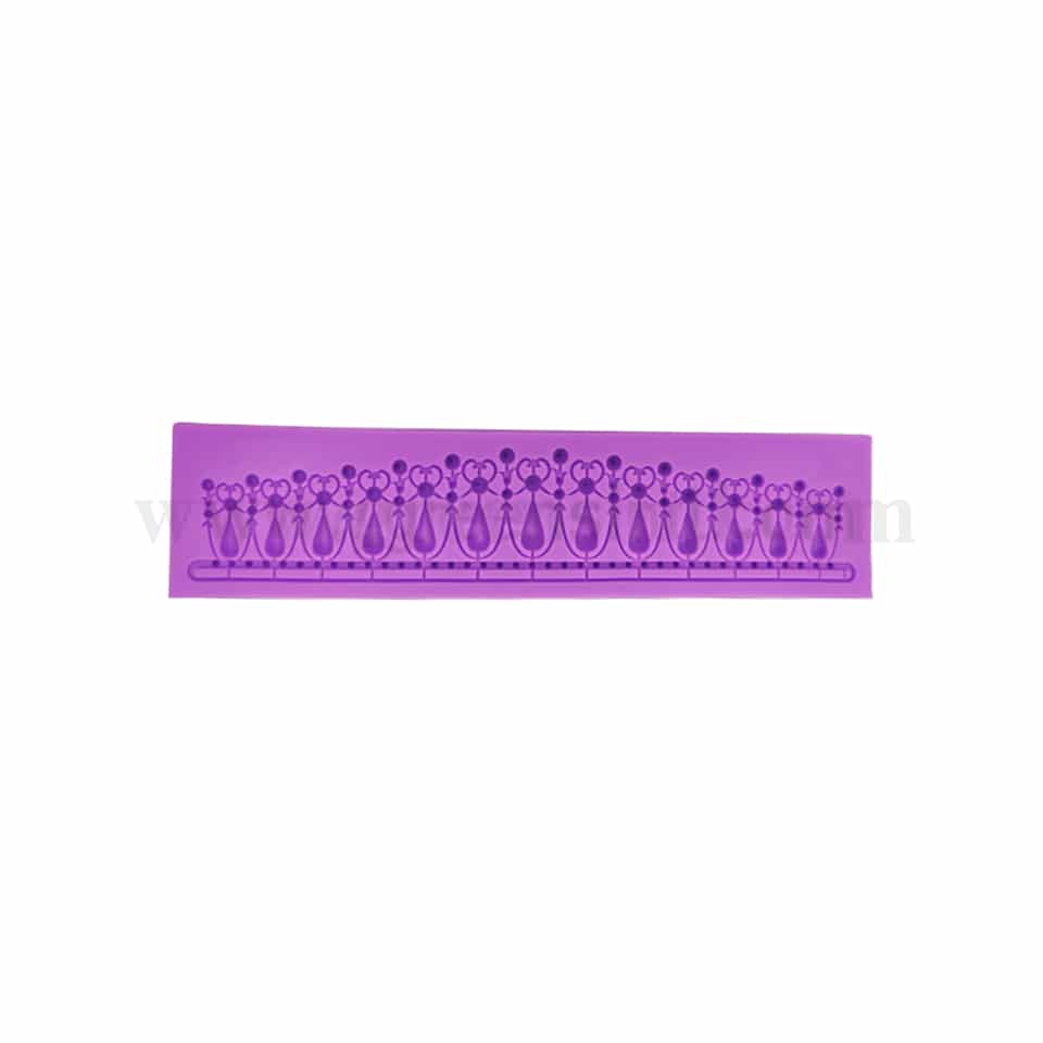 GREENS Silicone Mould Lace Mat 205 x 48 x 8 mm