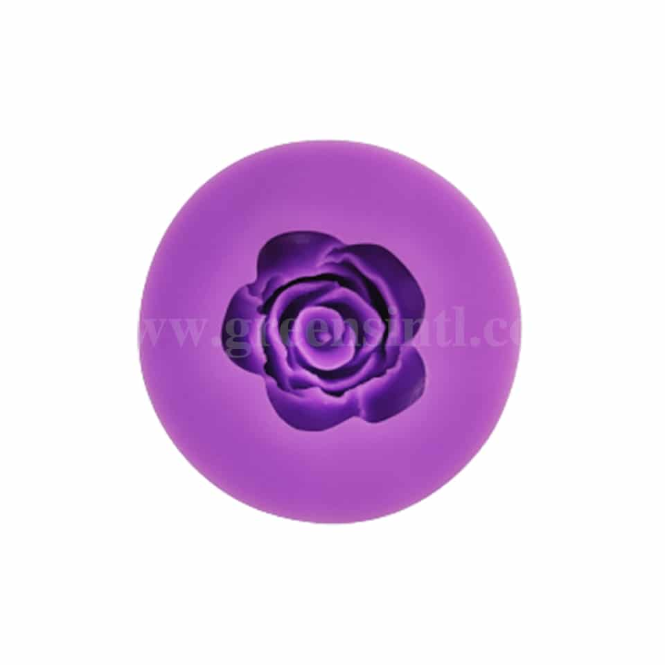 GREENS Silicone Mould Rose 48 x 15 mm