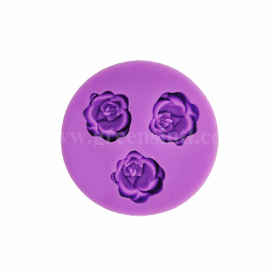 GREENS Silicone Mould Roses 4.75 mm
