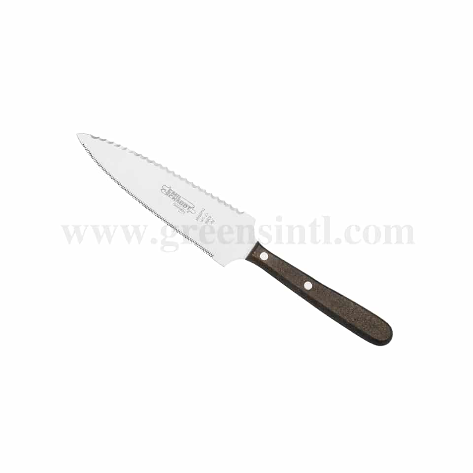 EMIL SCHMIDT Cake knife with saw and Serrated edge 170x40mm