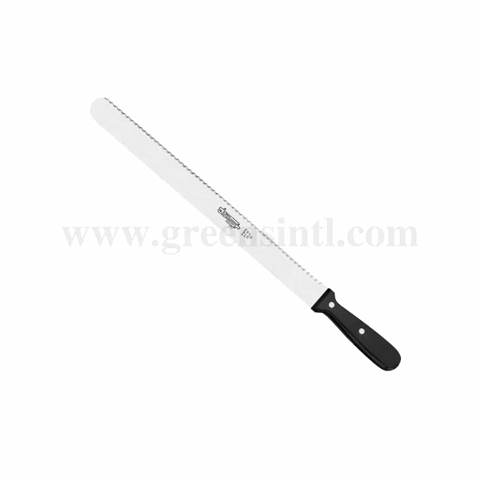 EMIL SCHMIDT Baker's Knife with Serrated edge and cutting edge - Professional 360x34mm