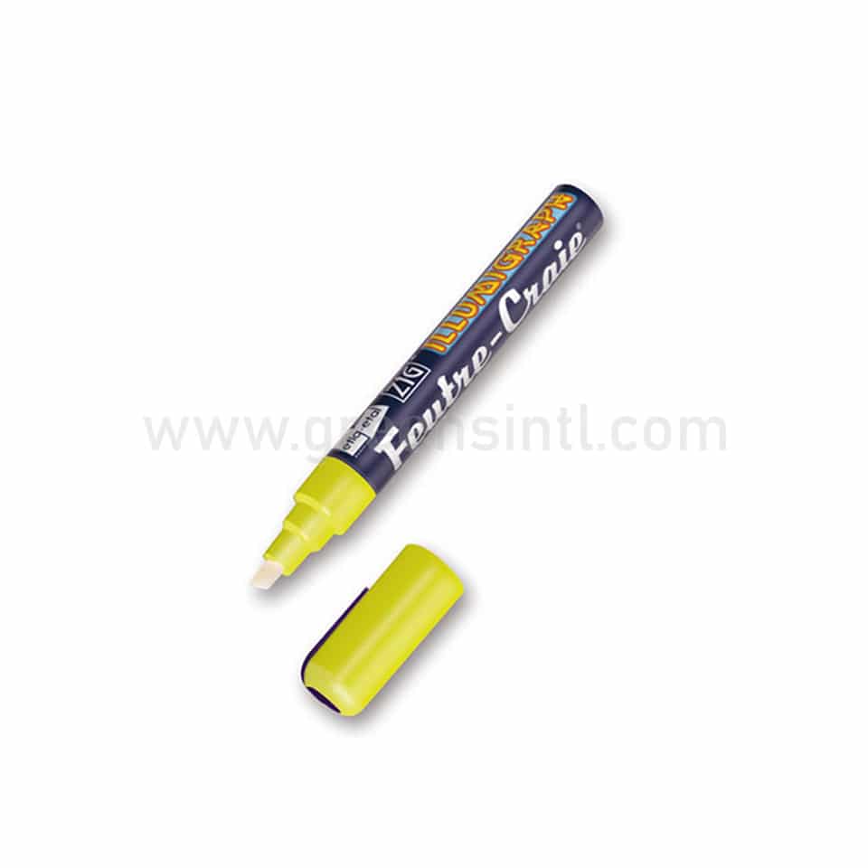 ETIQ ETAL Chalk Marker Flurocent Green Fine Tip-6mm