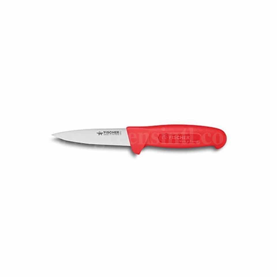 FISCHER BARGOIN Boning Knife Red Handle 110 mm