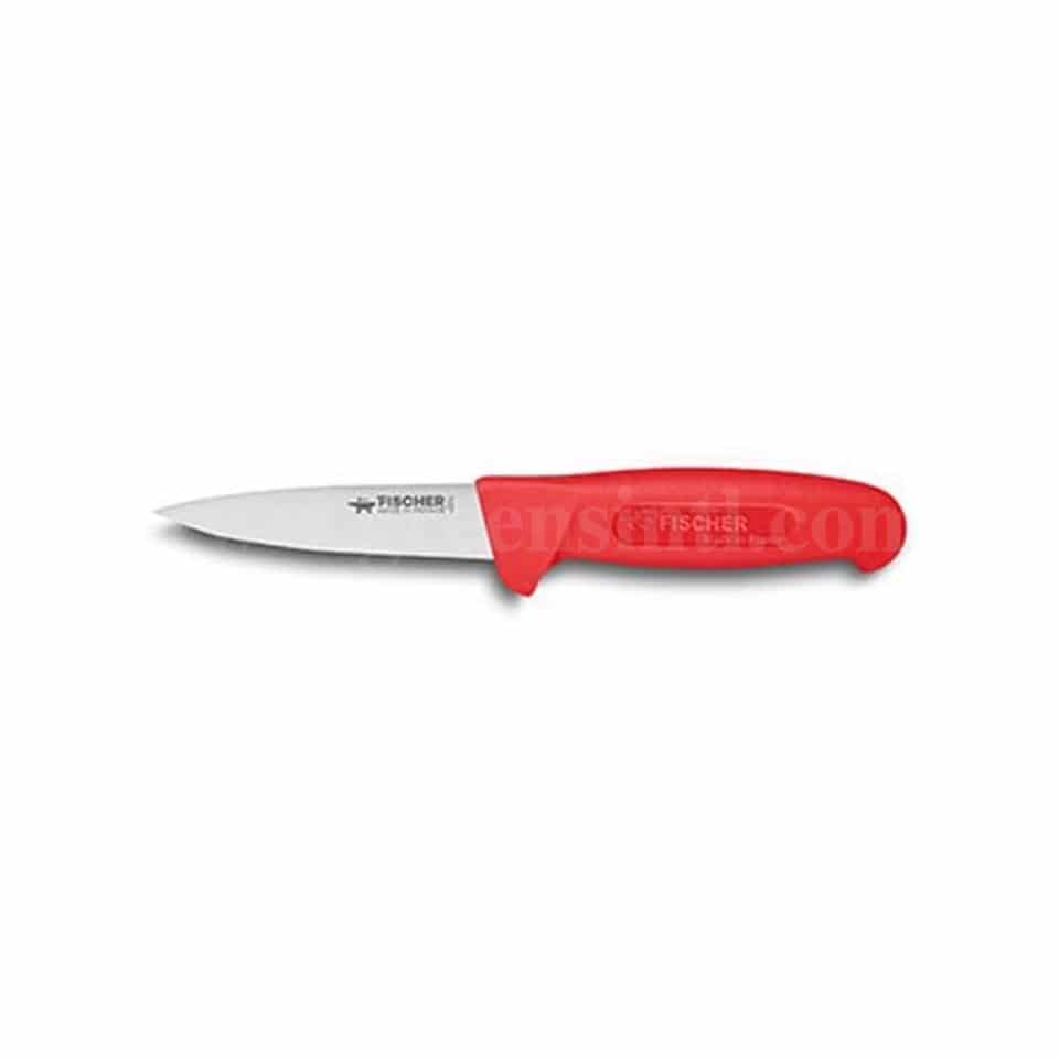 FISCHER BARGOIN Boning Knife Red Handle 200 mm