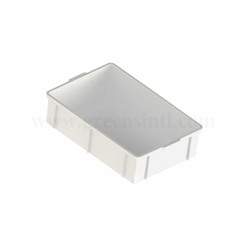 GENUS DEI Polypropylene Ergonomic Case for Food Transport 650 x 425 x h 165 mm