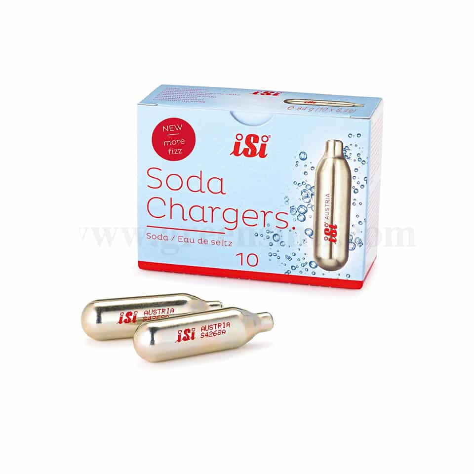 ISI Soda Chargers 8.4 g-10 Pcs