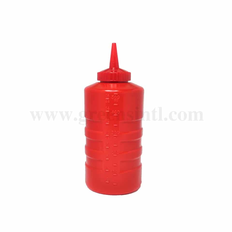 GREENS Squeeze Bottle Red 12 oz