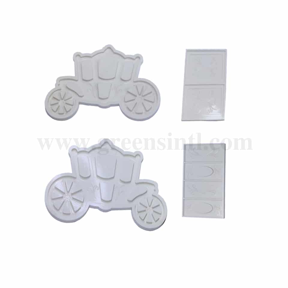 DECO RELIEF Silicone Mould Horse Chariot