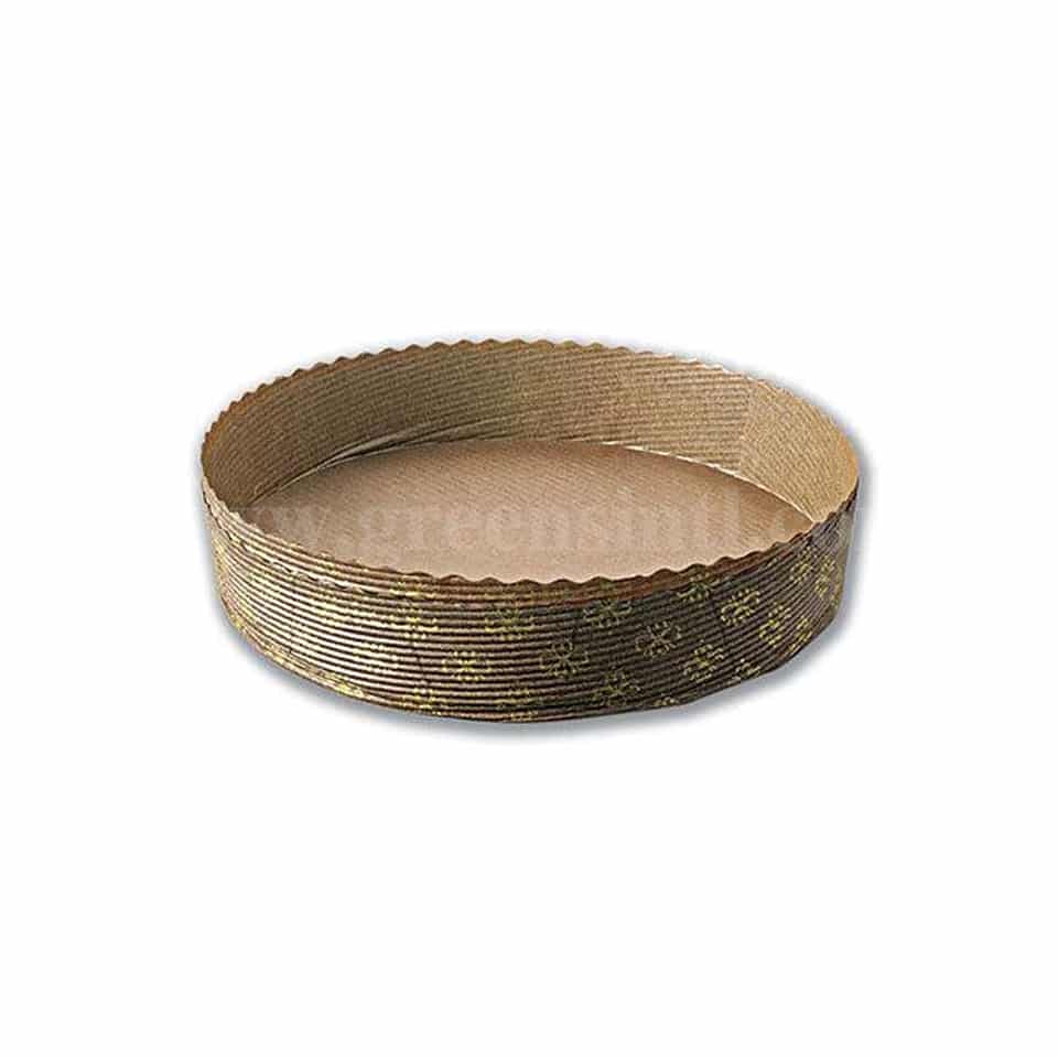 GREENS Round Paper Baking Mould D185 x h35 mm-32 oz-25 Pcs