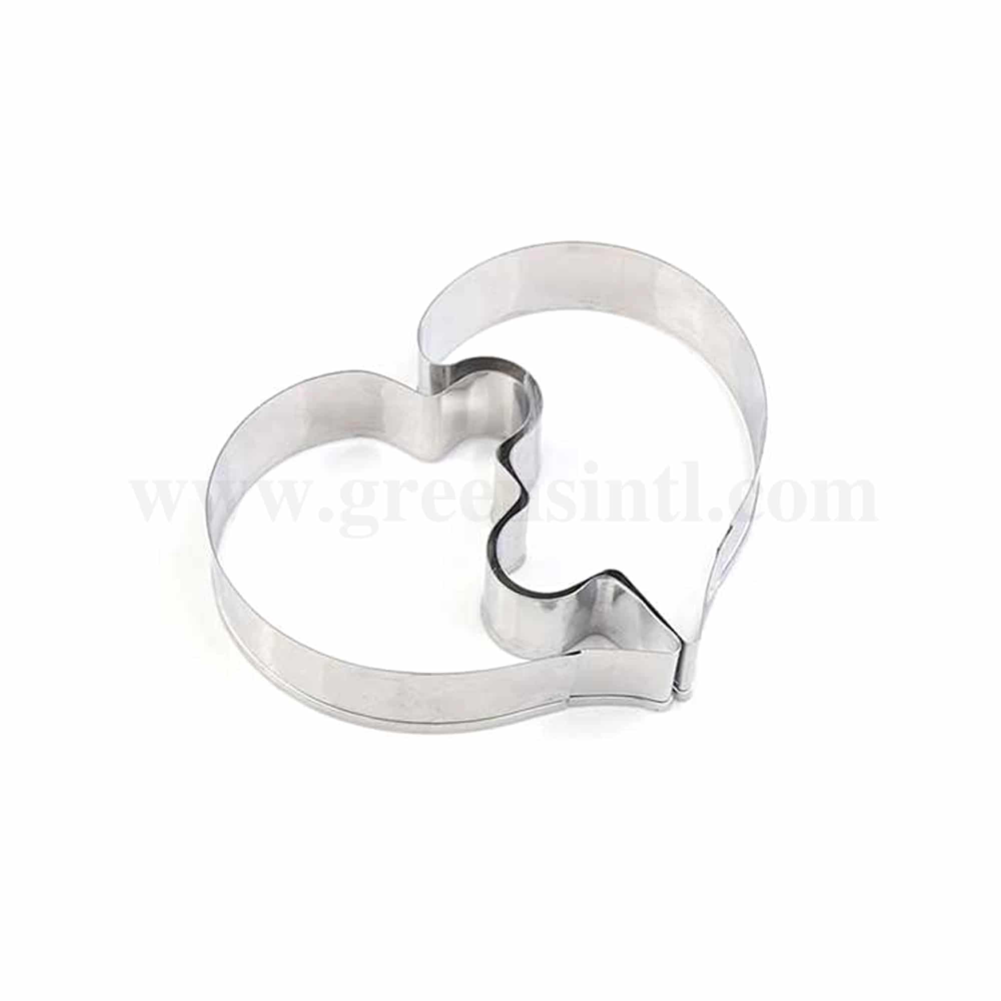 GREENS CHOICE Cookie Cutter Heart 55 x 79 mm