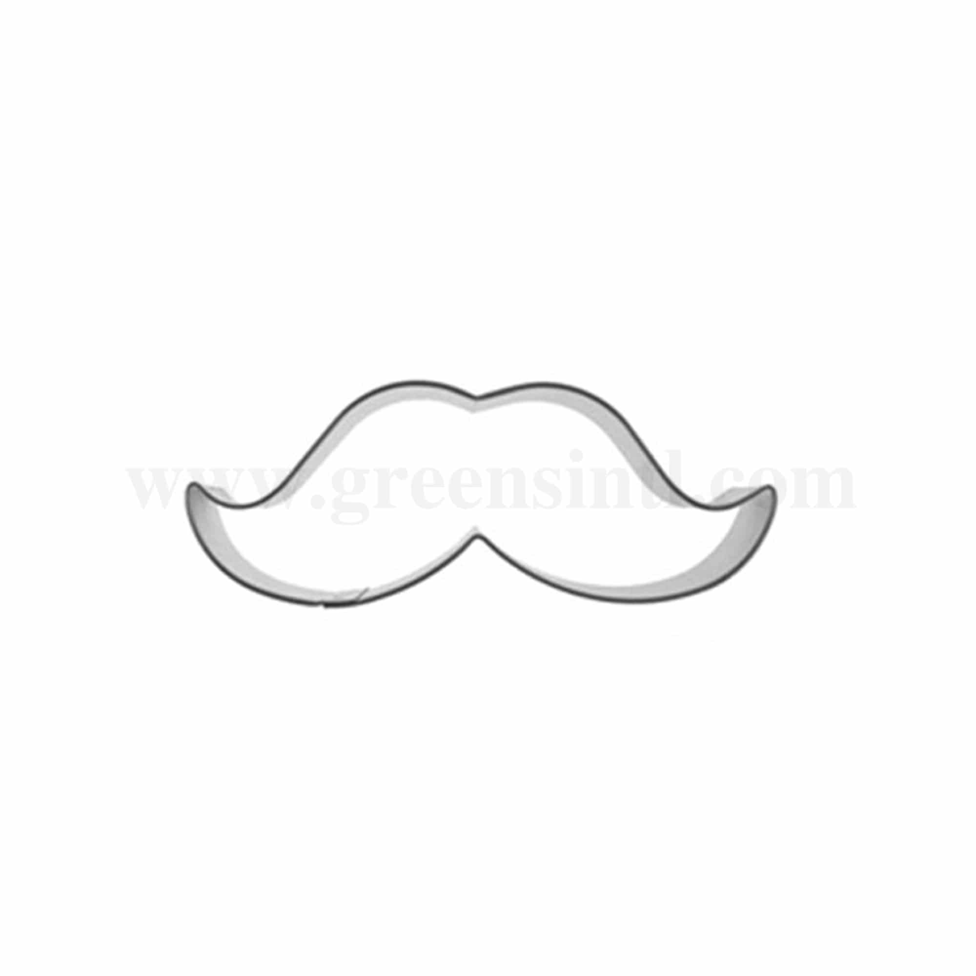 GREENS CHOICE Cookie Cutter Moustache 95 x 36 mm