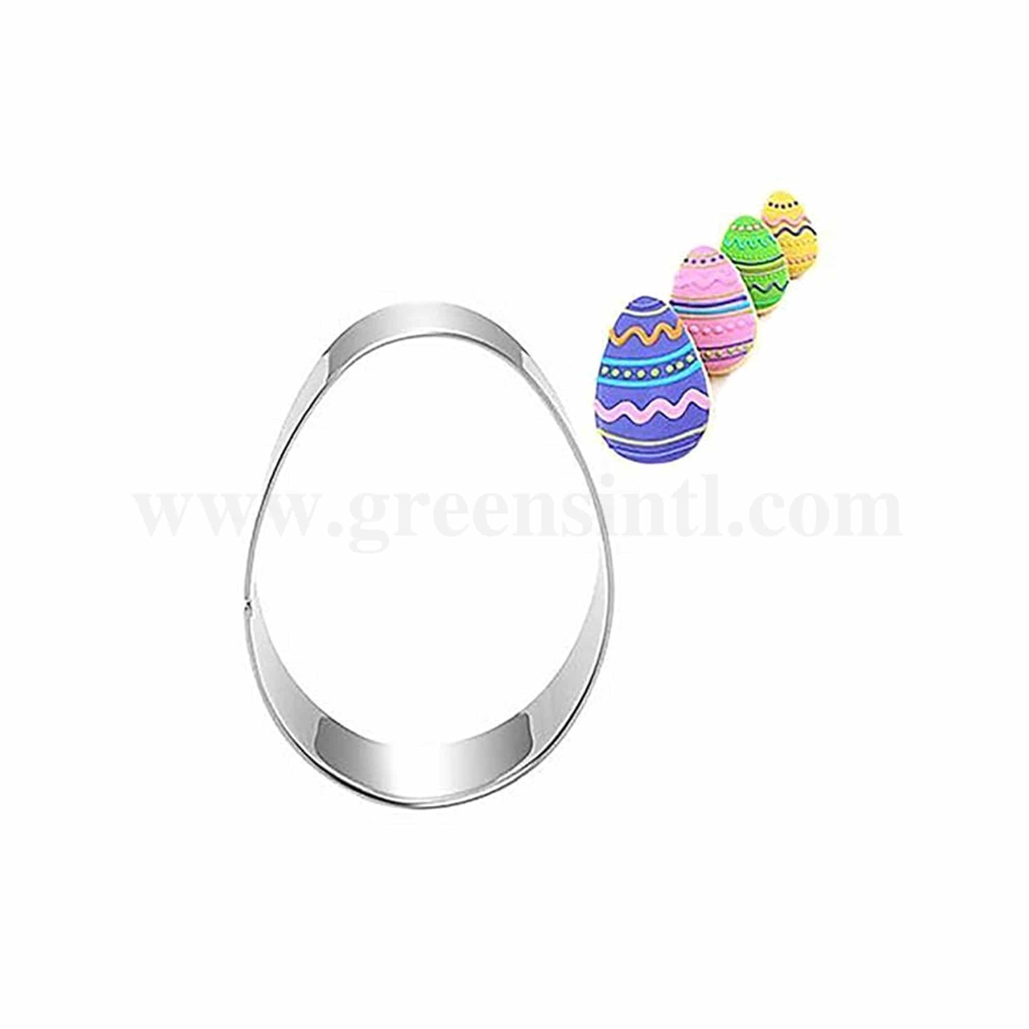 GREENS CHOICE Cookie Cutter Egg 66 x 46 mm