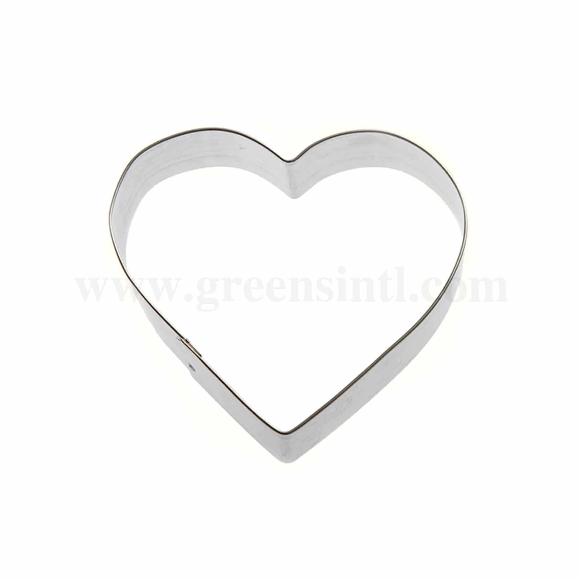 GREENS CHOICE Cookie Cutter Heart 80 x 73 mm