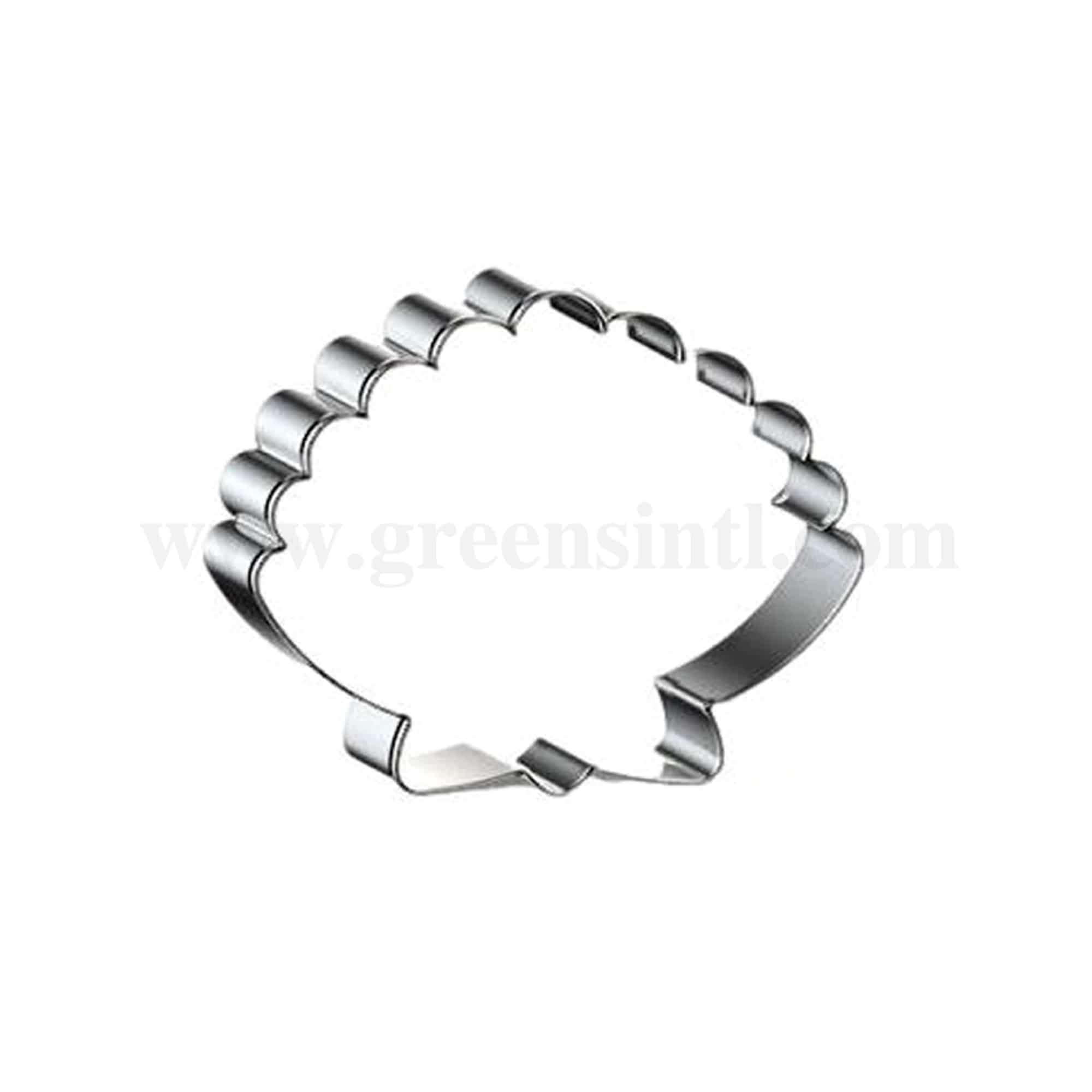 GREENS CHOICE Cookie Cutter Scallop 62 x 50 mm