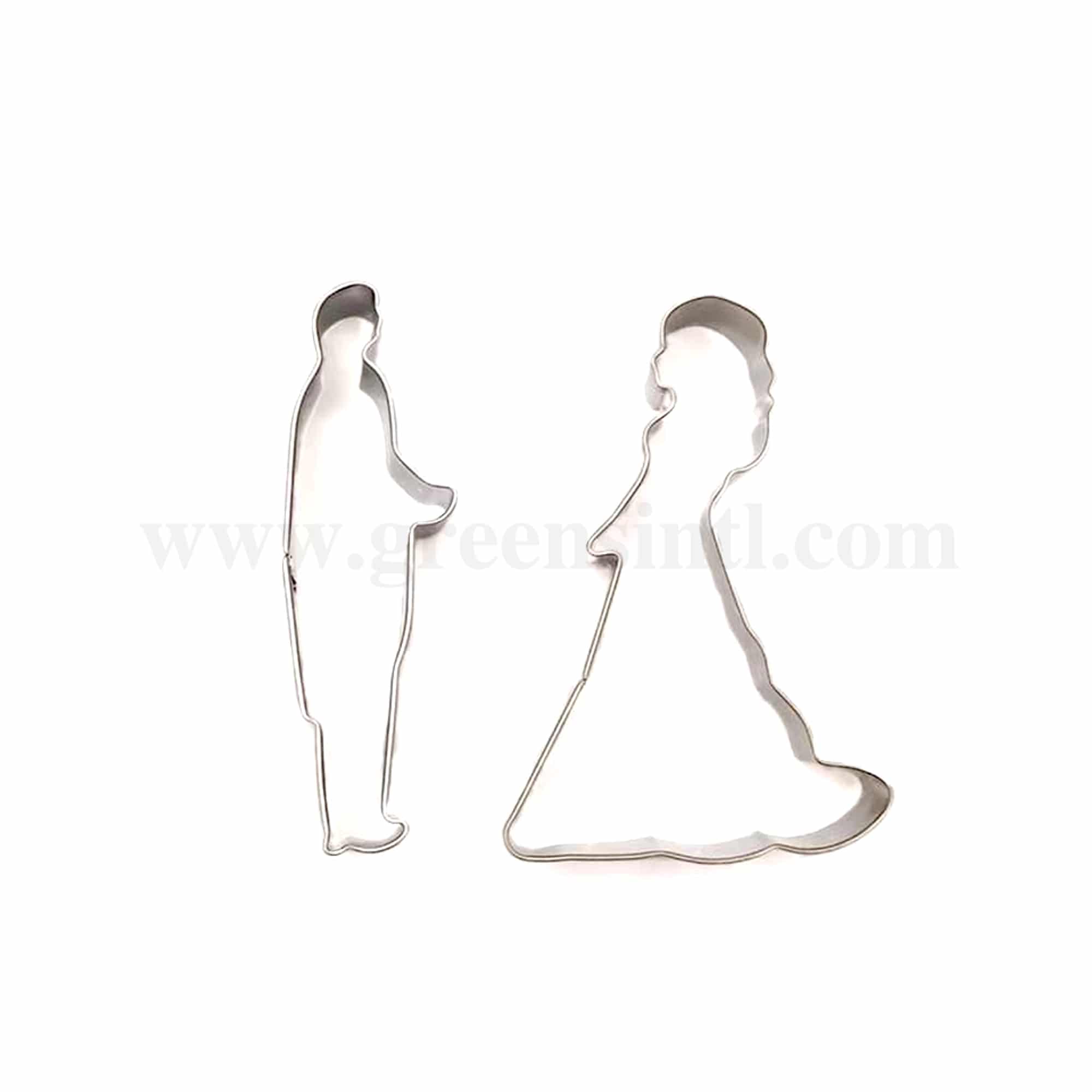 GREENS CHOICE Cookie Cutter Wedding Couple 80 x 55 mm