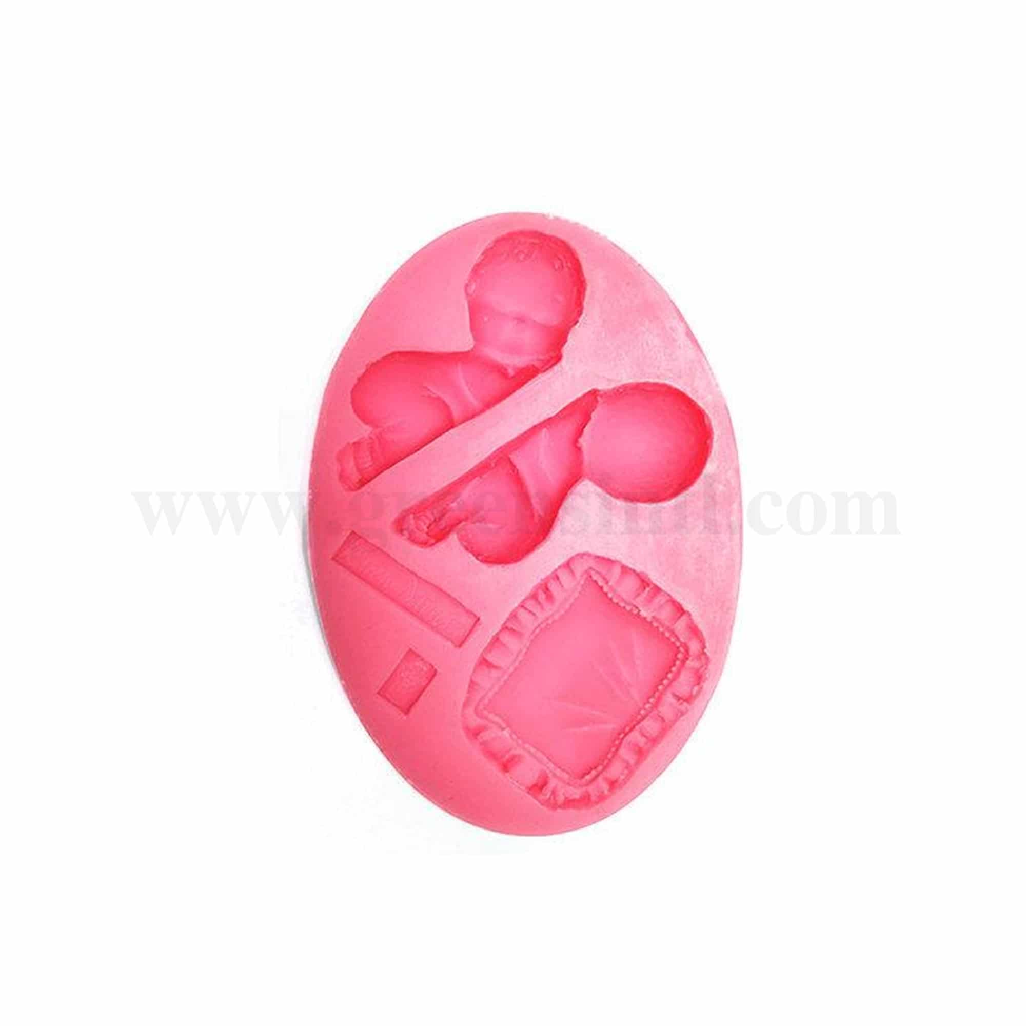 GREENS CHOICE Silicone Mould Baby 130 mm