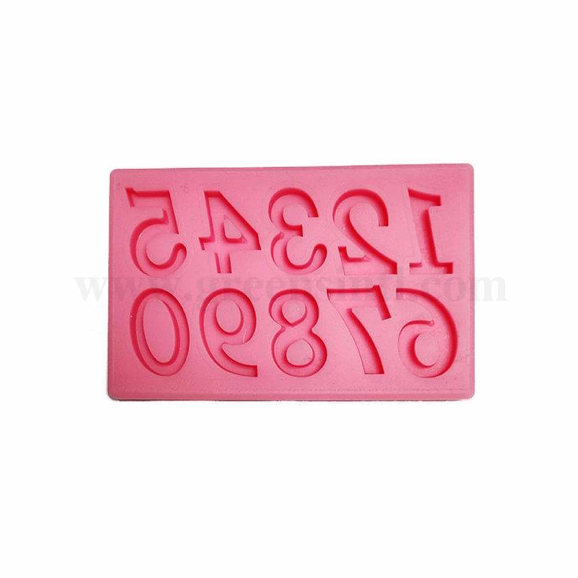 GREENS CHOICE Silicone Mould Numbers 120 x 80 mm