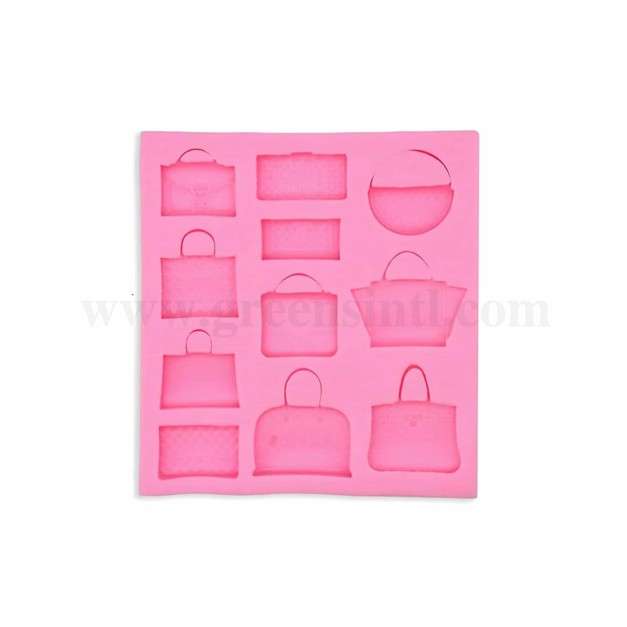 GREENS CHOICE Silicone Mould Vanity Bags 150 x 90 mm
