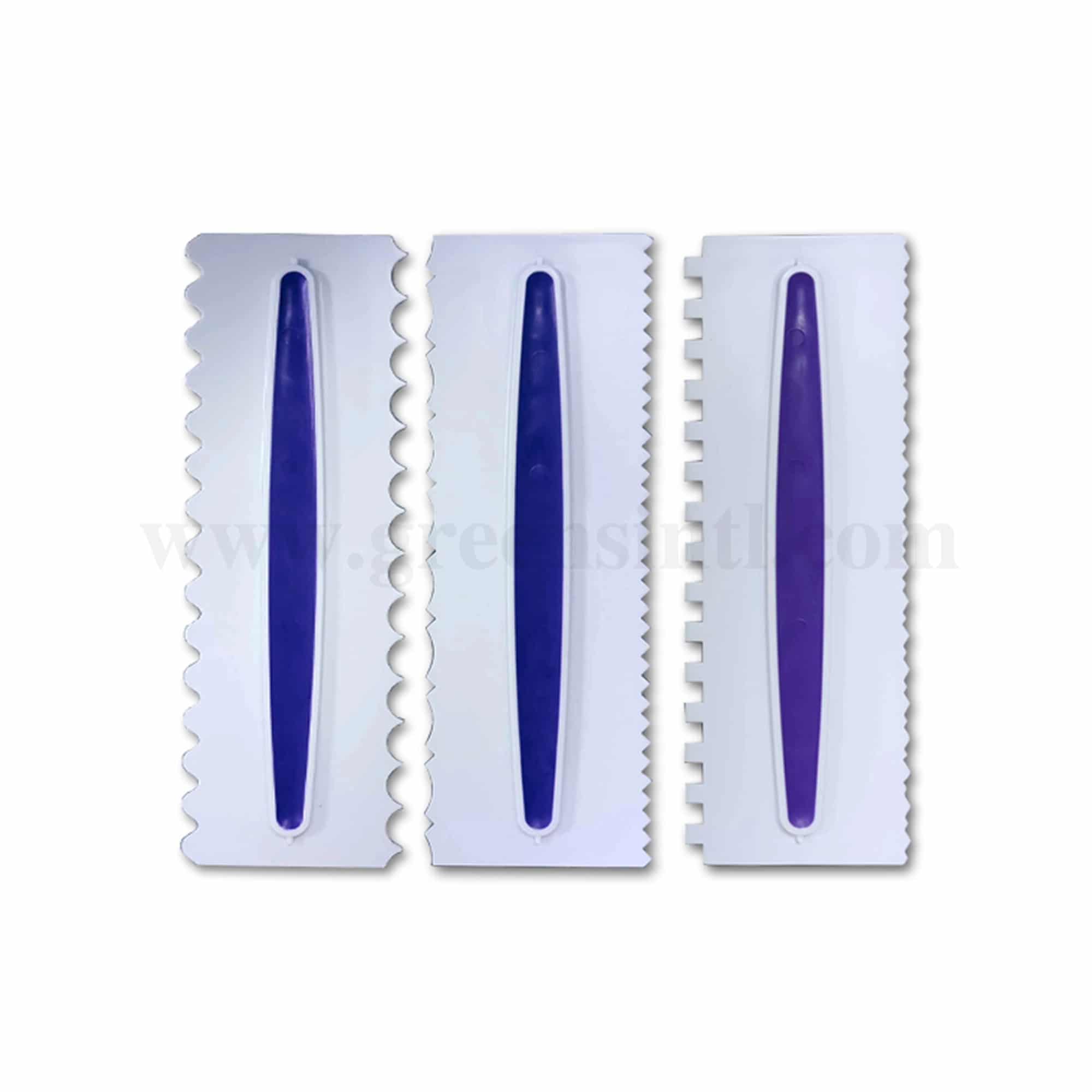 GREENS CHOICE Icing Comb 223 x 70 mm-Set of 3