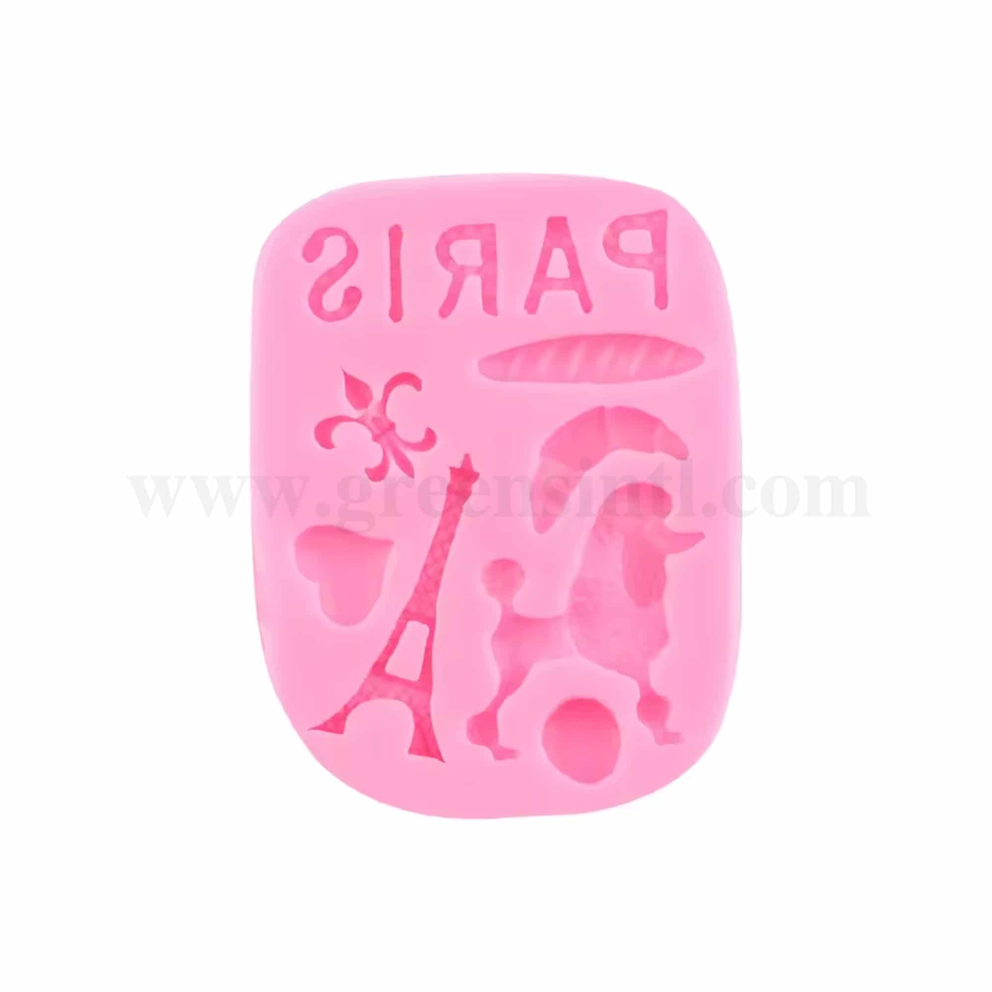 GREENS CHOICE Silicone Mould Paris 105 x 75 mm