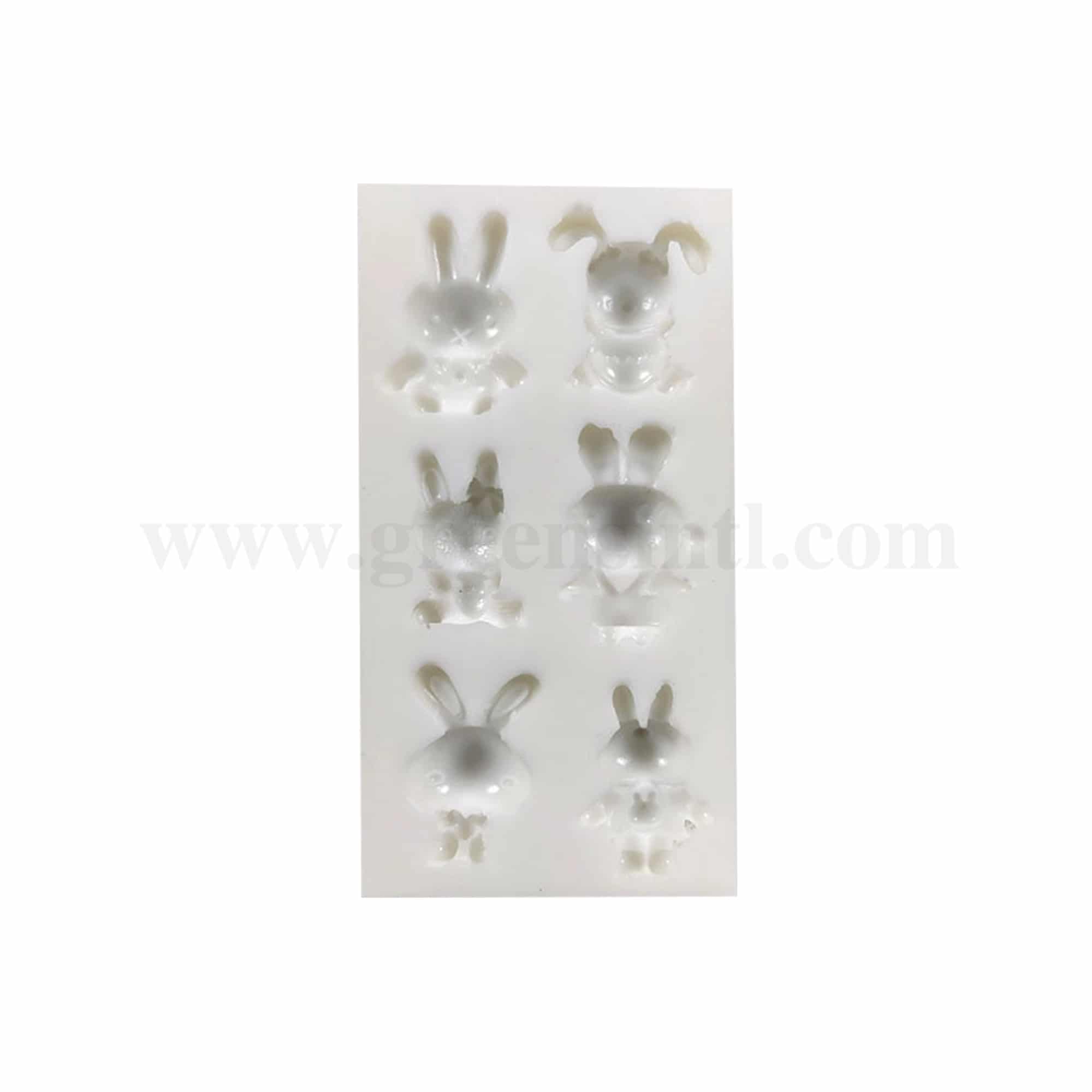 GREENS CHOICE Silicone Mould Miffy Bunny 60 x 115 mm