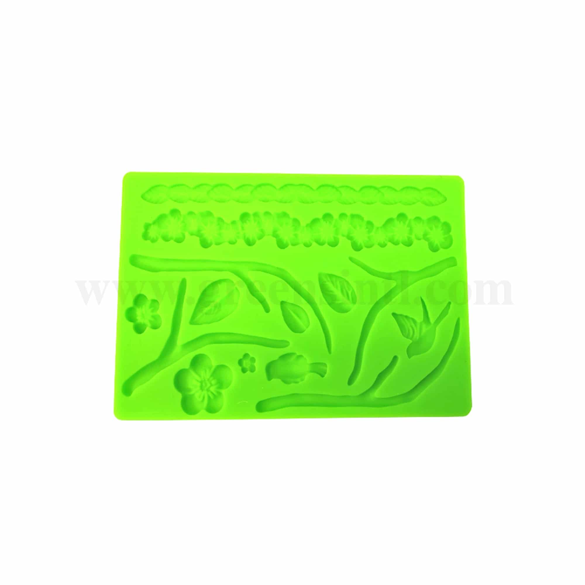 GREENS CHOICE Silicone Mould Garden Theme 200 x 125 mm