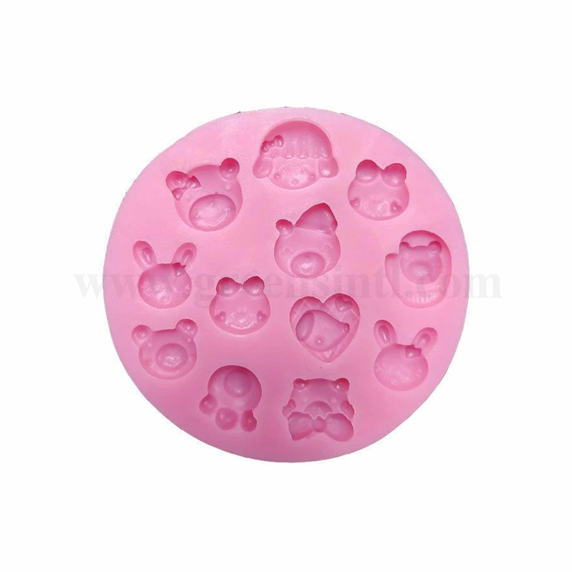 GREENS CHOICE Silicone Mould Miffy Bunny 120 x 90 mm