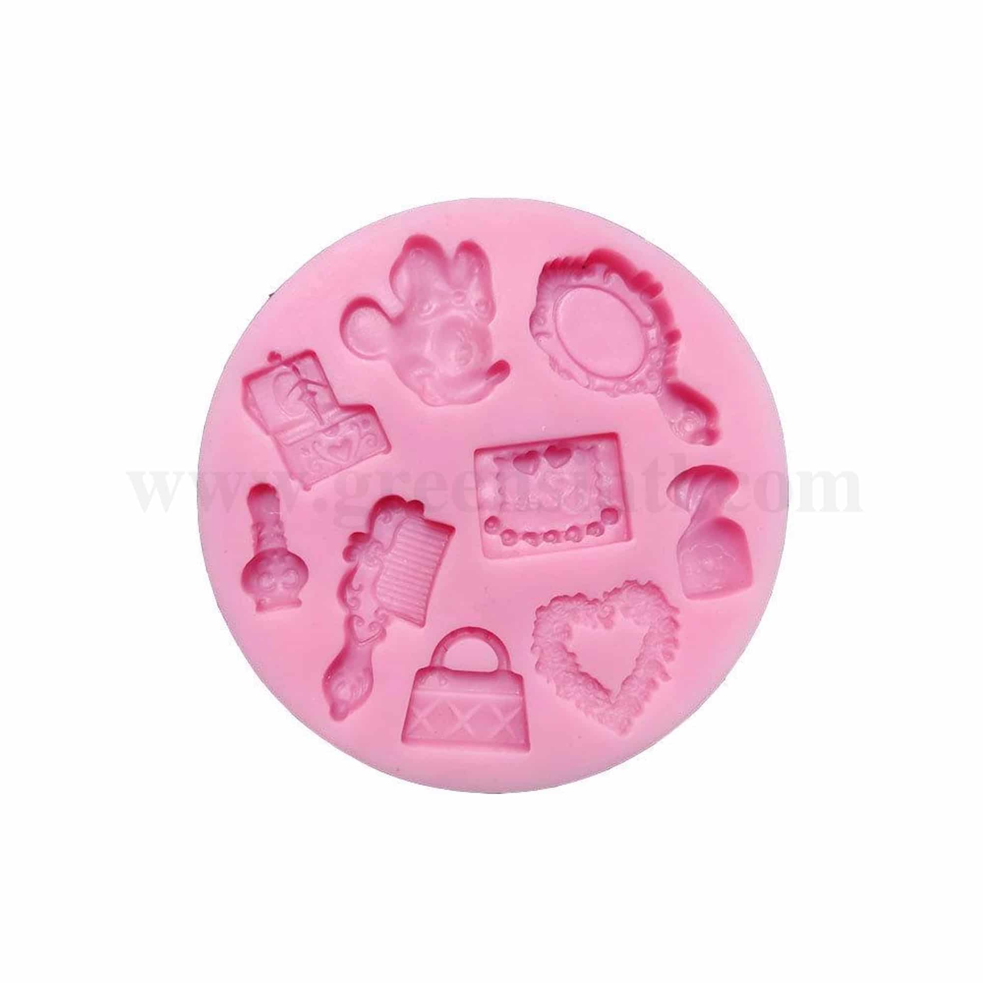 GREENS CHOICE Silicone Mould Women Stuff 100 x 12 mm