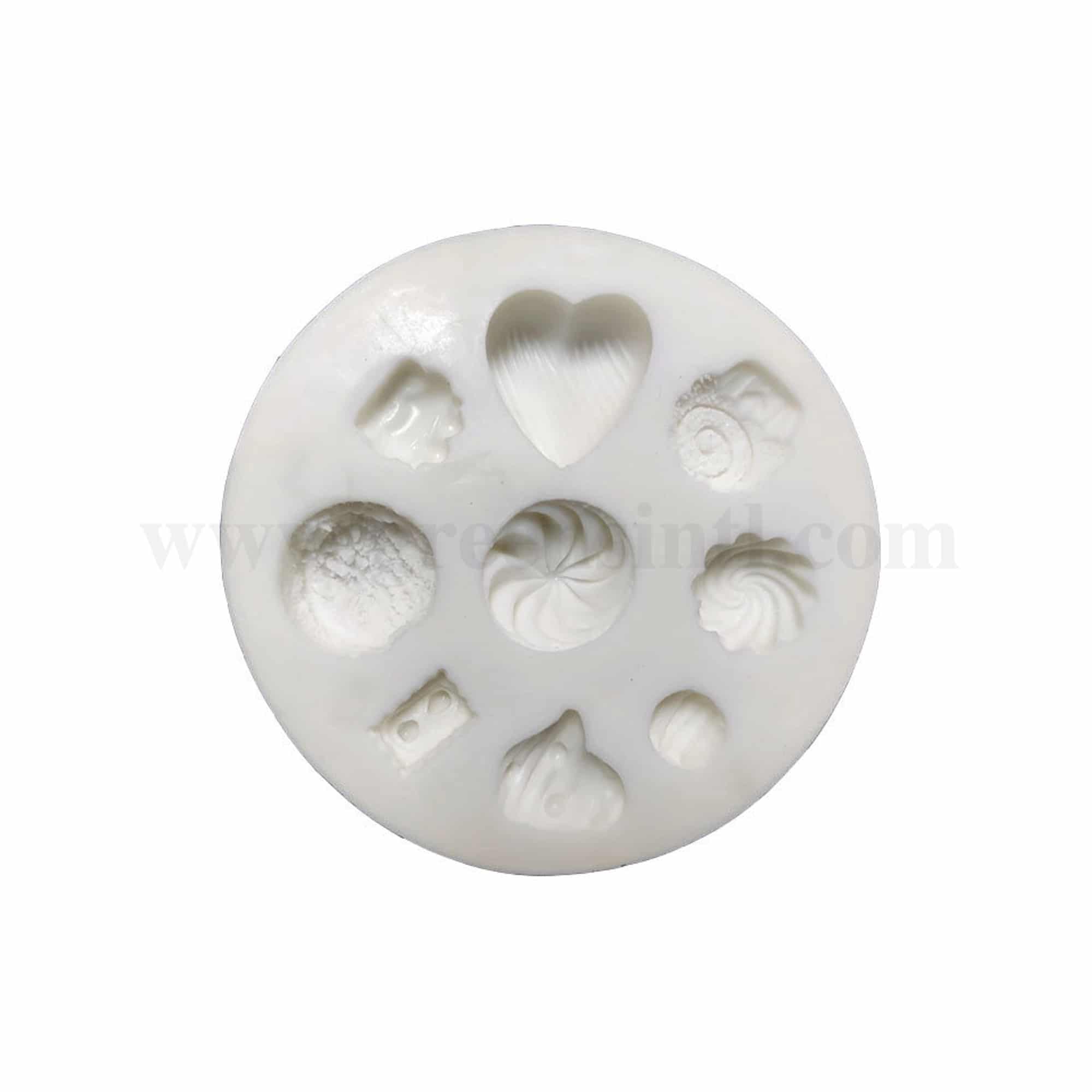 GREENS CHOICE Silicone Mould Pralins 80 x 10 mm