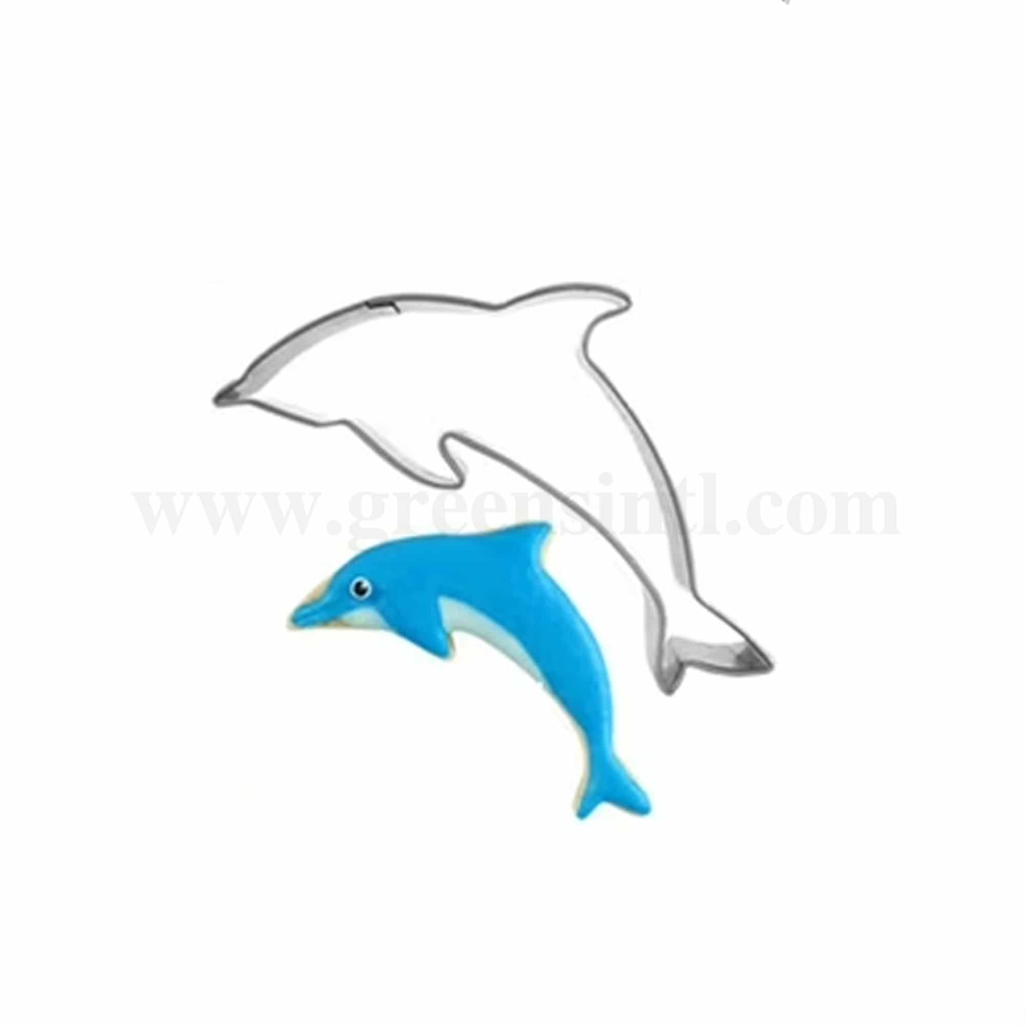 GREENS CHOICE Cookie Cutter Dolphin 80 x 45 mm