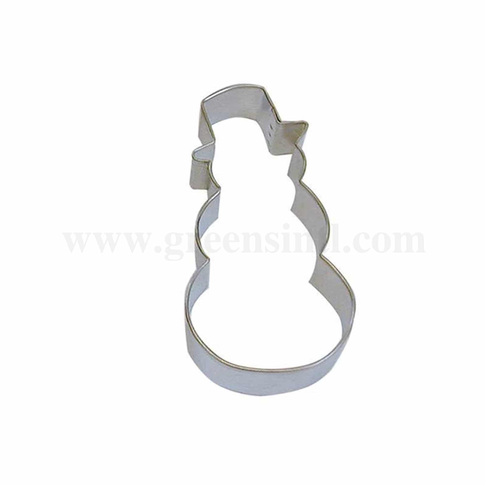 GREENS CHOICE Cookie Cutter Snowman 50 x 75 mm