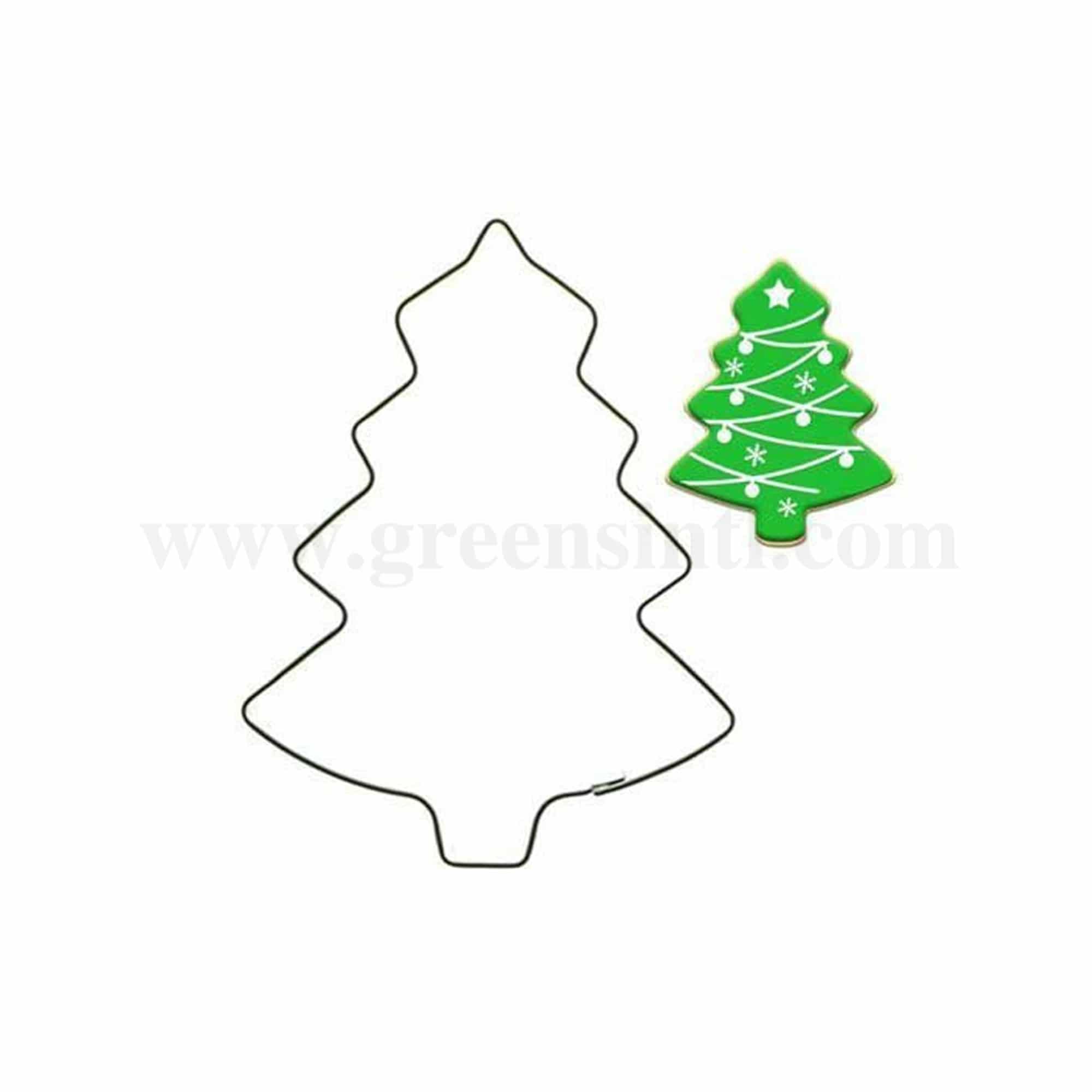 GREENS CHOICE Cookie Cutter Tree  75 x 55 mm