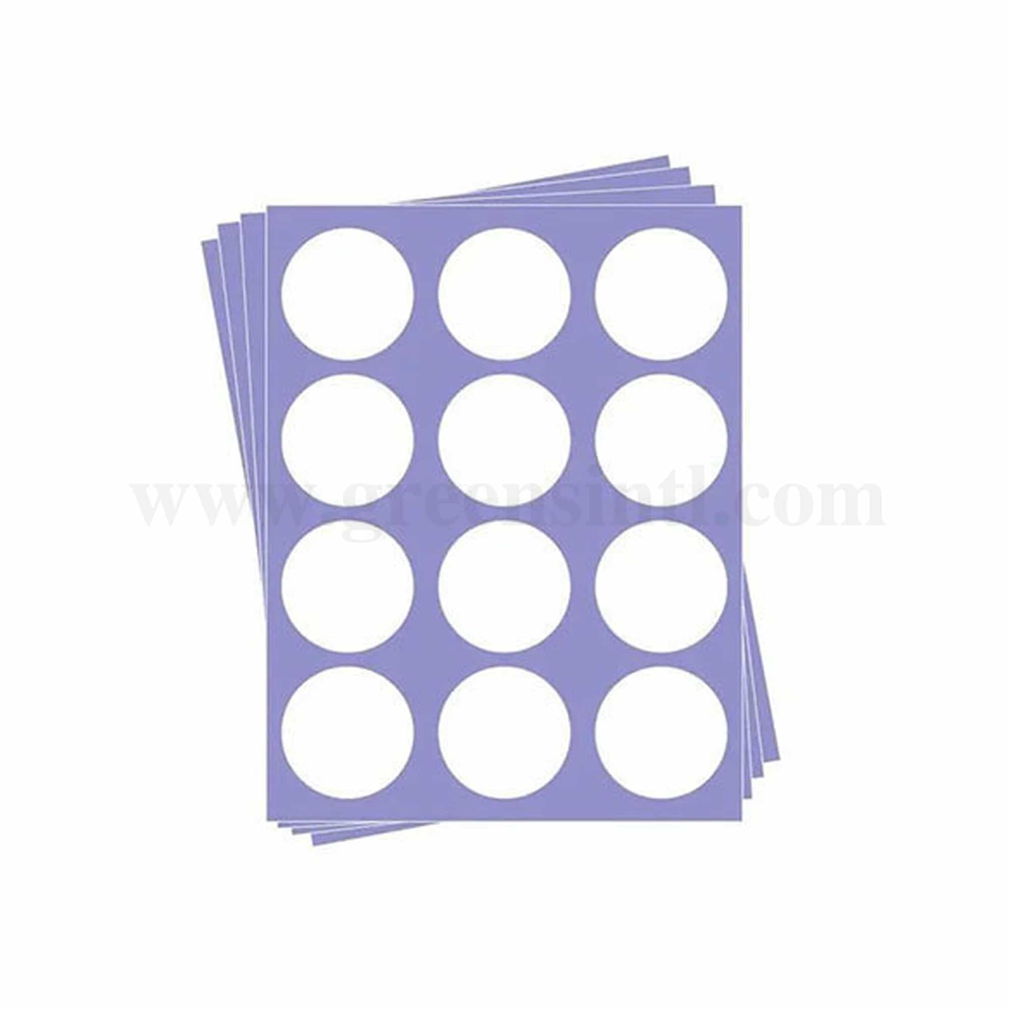 KOPYKAKE Frosting / Sugar Sheets 12 Round 2 Inch-24 sheets