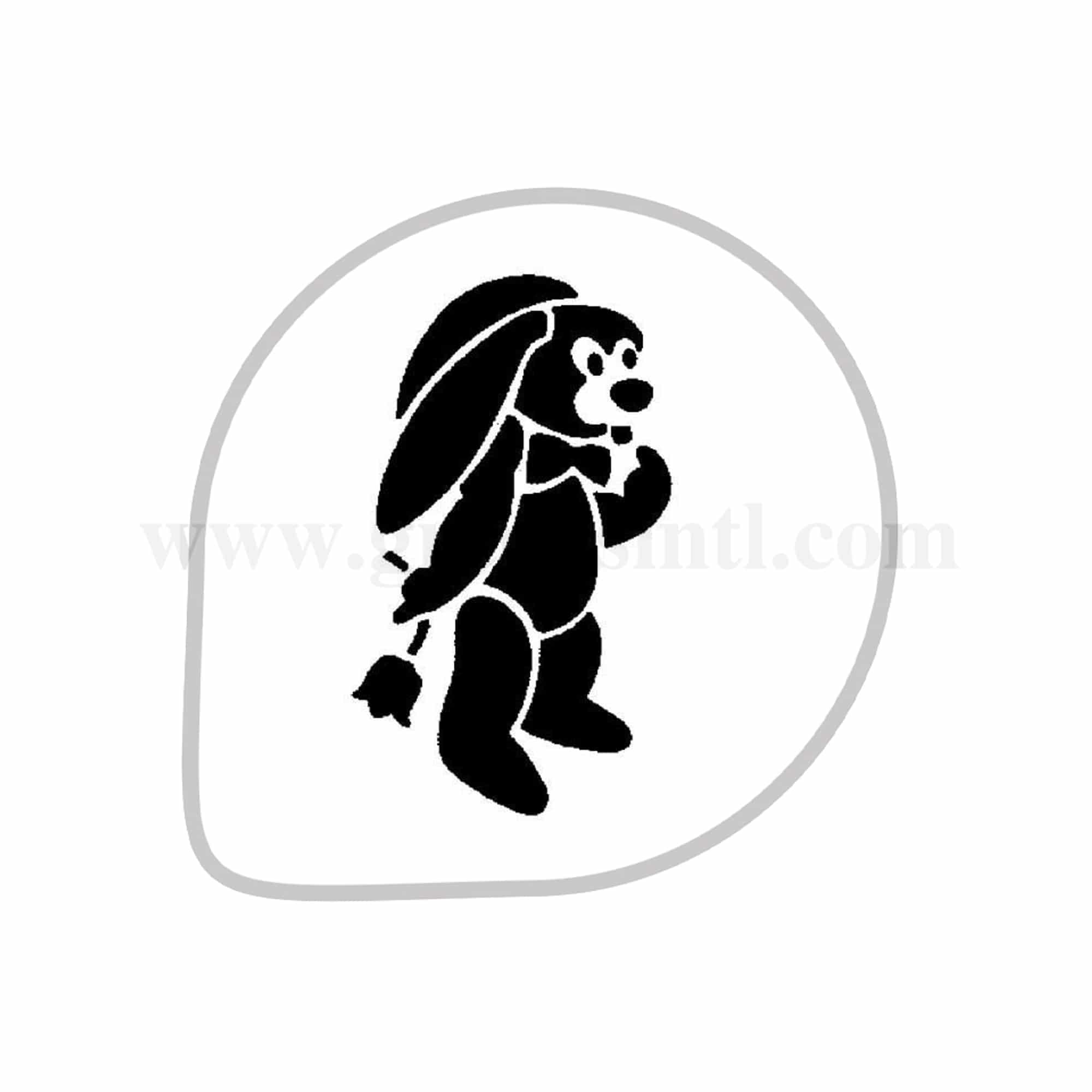 MARTELLATO Stencil Rabbit D 260 mm