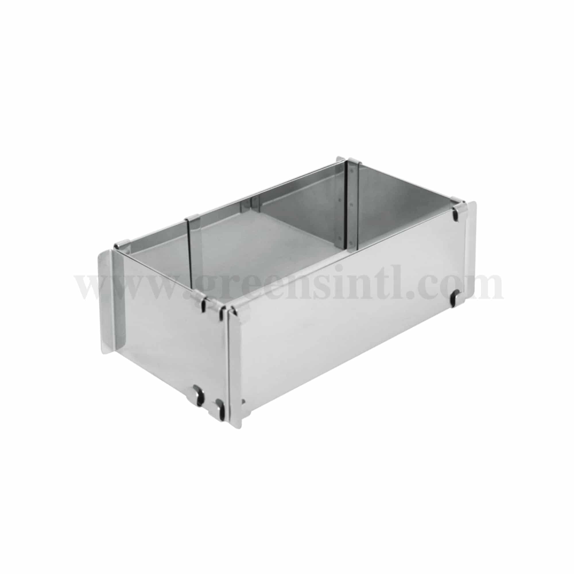 SCHNEIDER Adjustable Cake Ring Rectangle 215 x 115 mm to 405 x 200 mm- h 80 mm