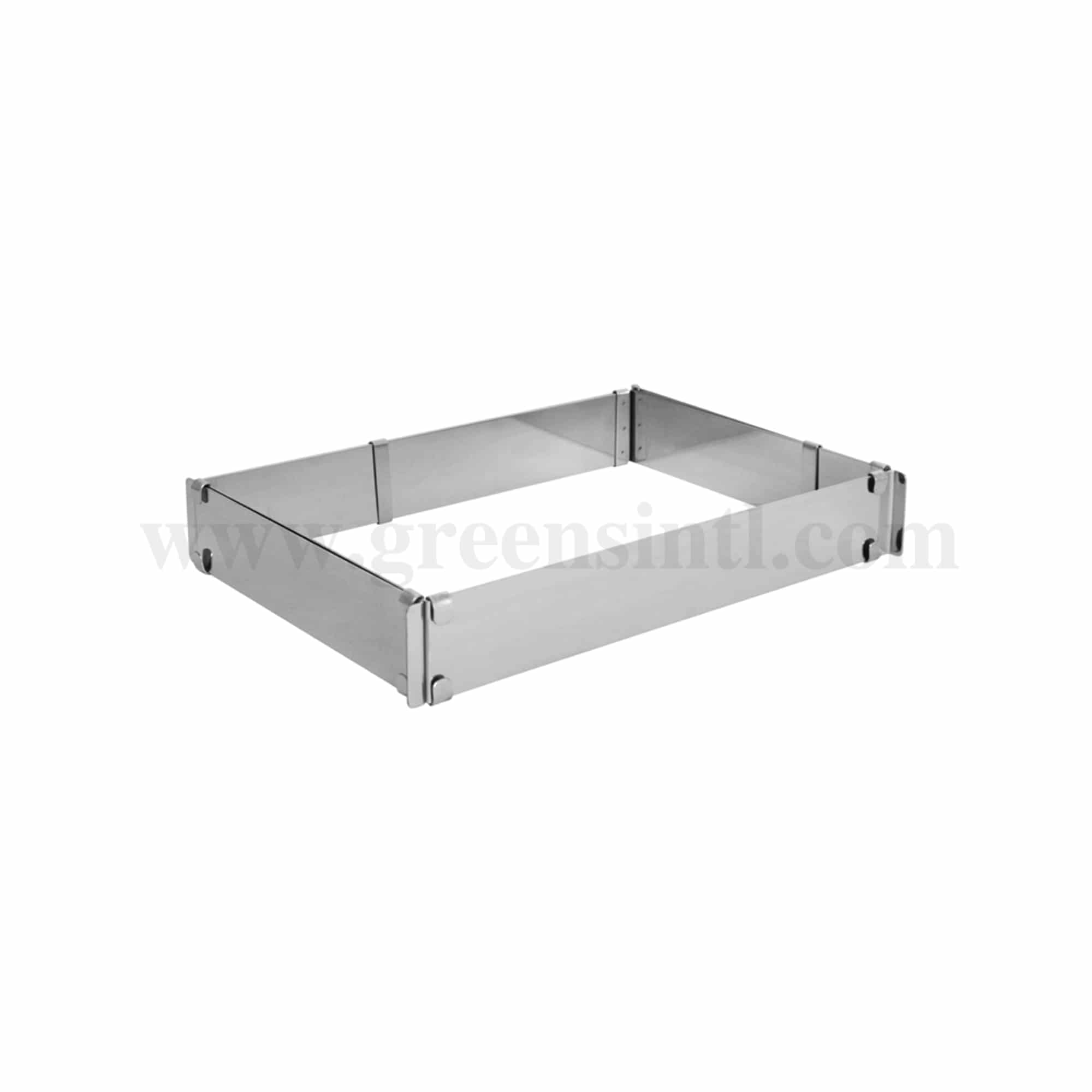 SCHNEIDER Adjustable Cake Ring Rectangle 216 x 310 mm to 405 x 605 mm- h 50 mm