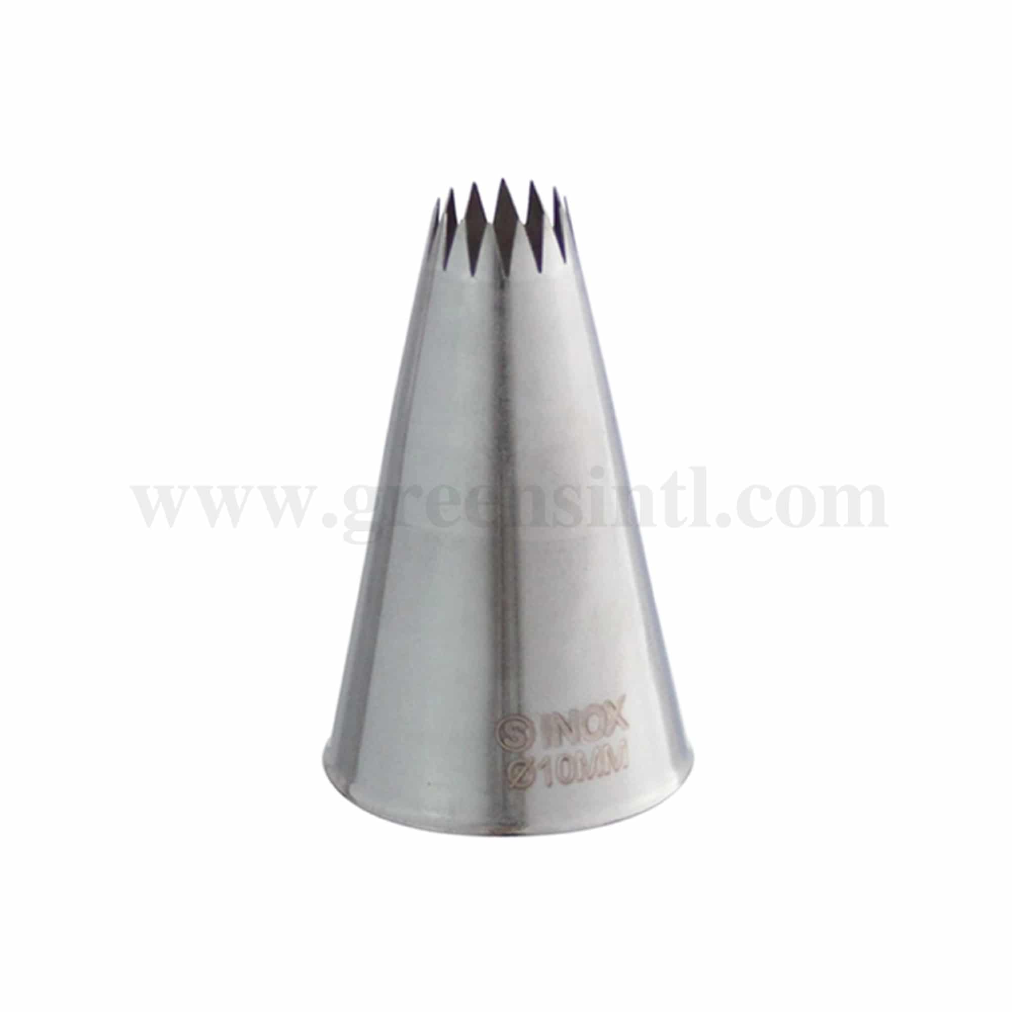 SCHNEIDER French Star Piping Tip D 12 mm-15 Teeth