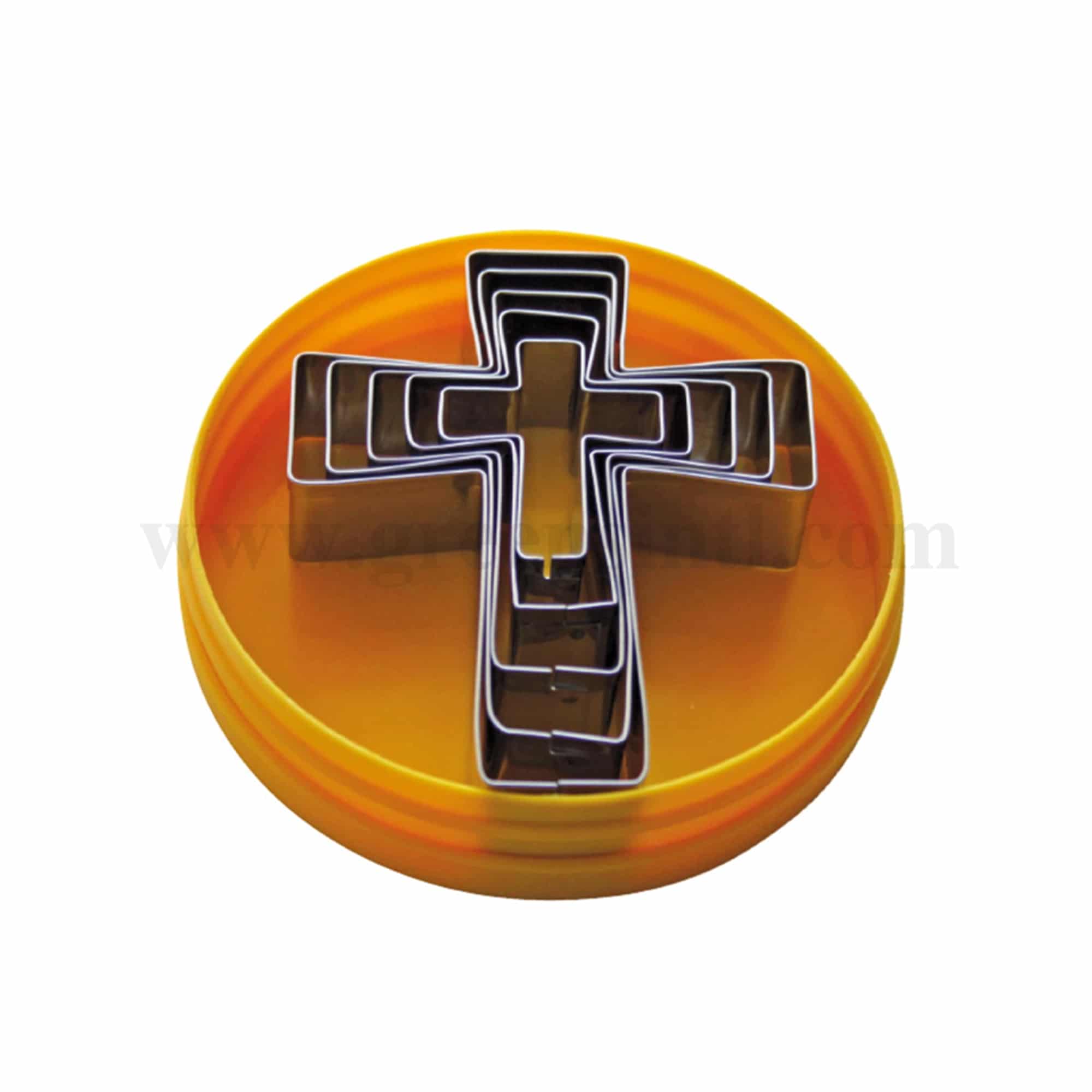 SCHNEIDER Decorating Cutter Cross Set of 5