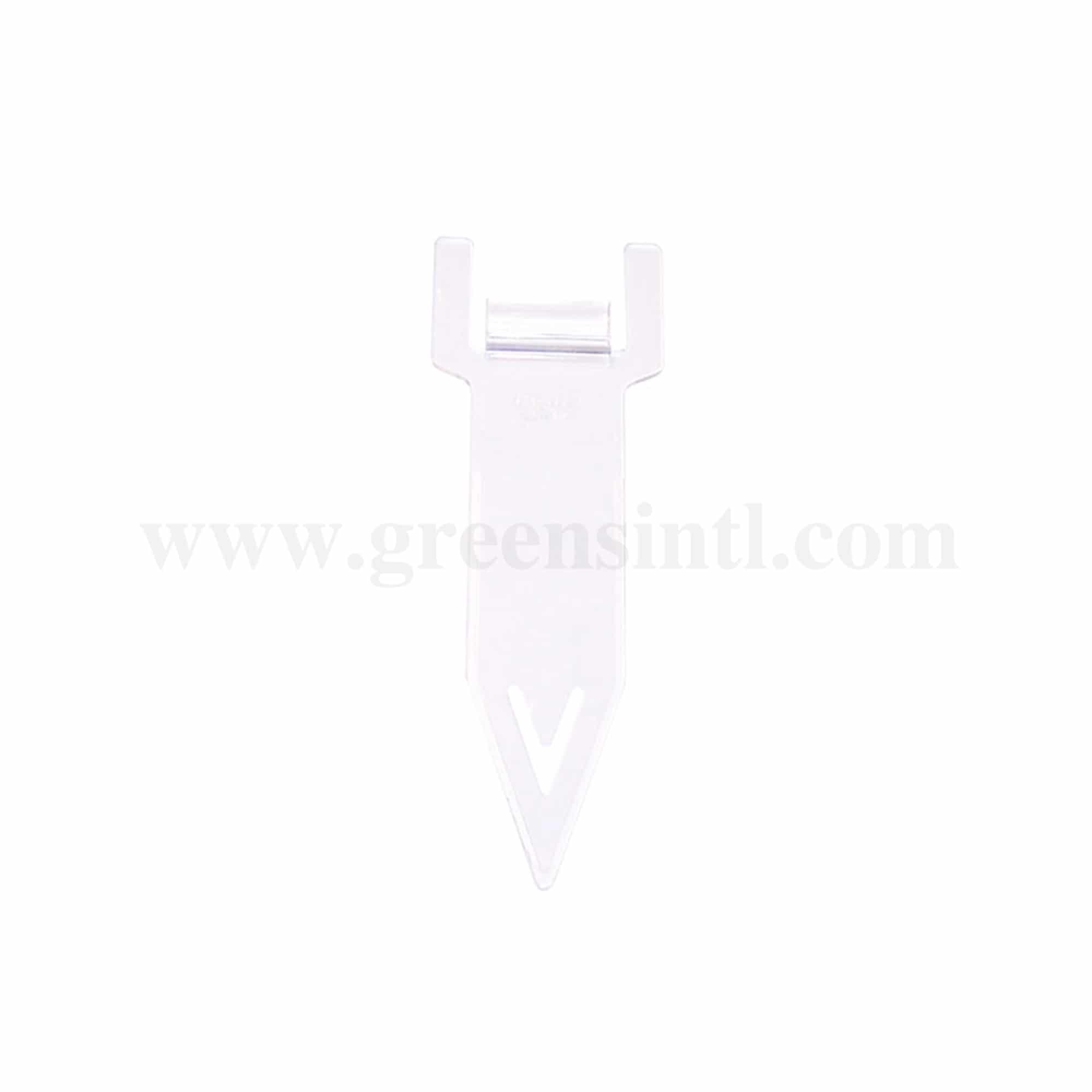 ETIQ ETAL Tag Holder Polipied Clear Plexi 125 mm