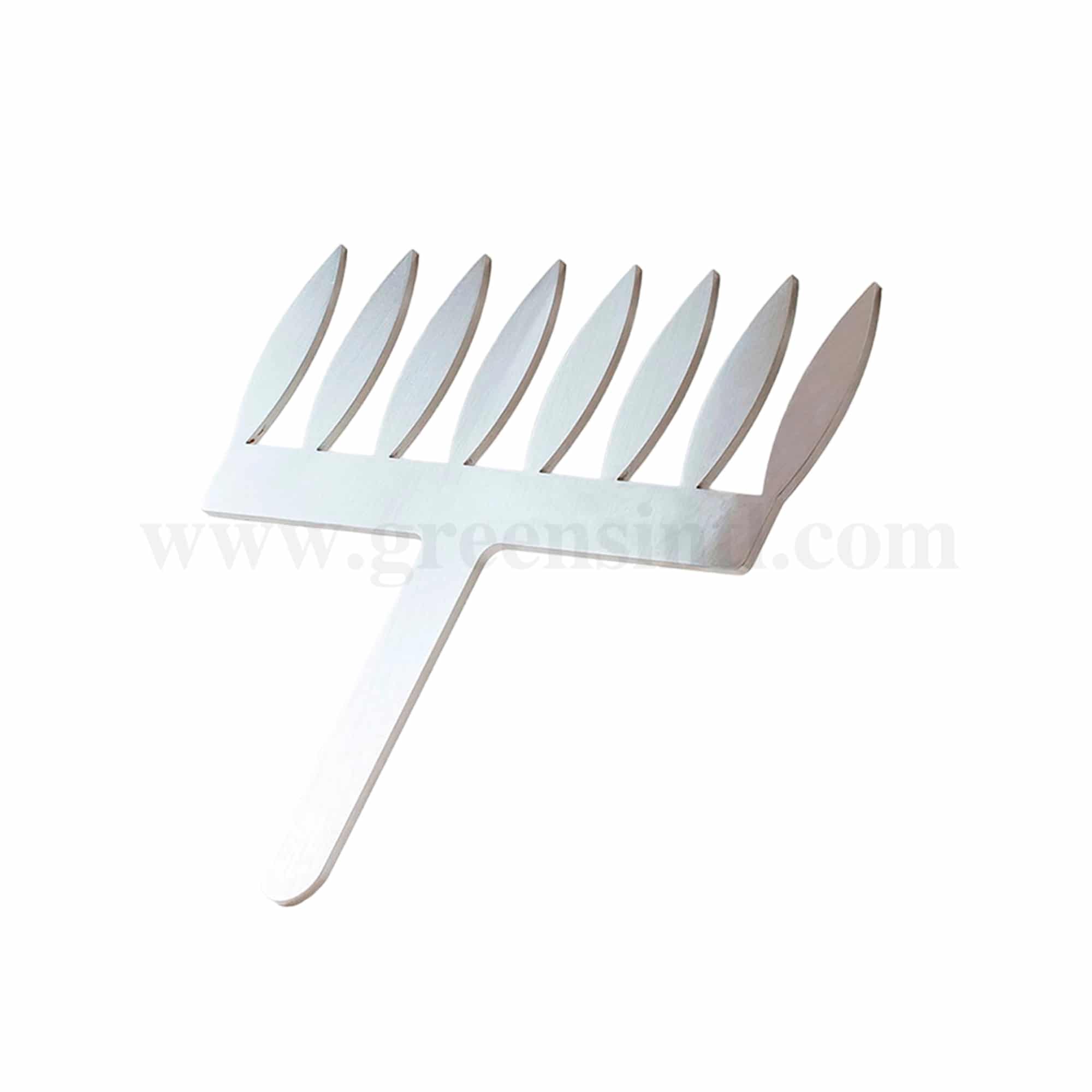 MARTELLATO Stainless Steel Leaf Comb 250 x 200 mm